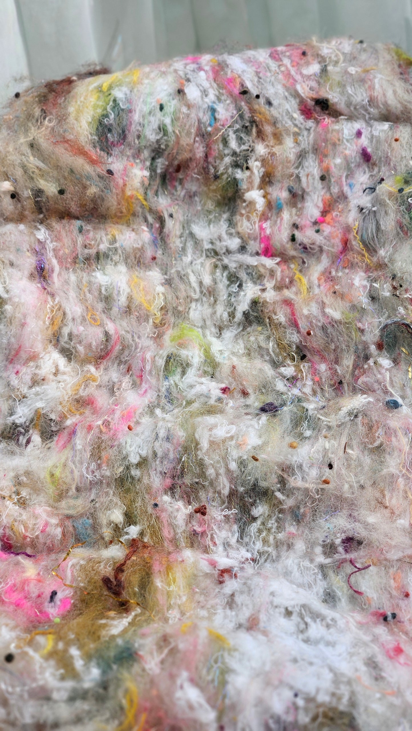 Luxe Layered Textured XL Art Batt - 222 - 3.5 ounces | 99 grams