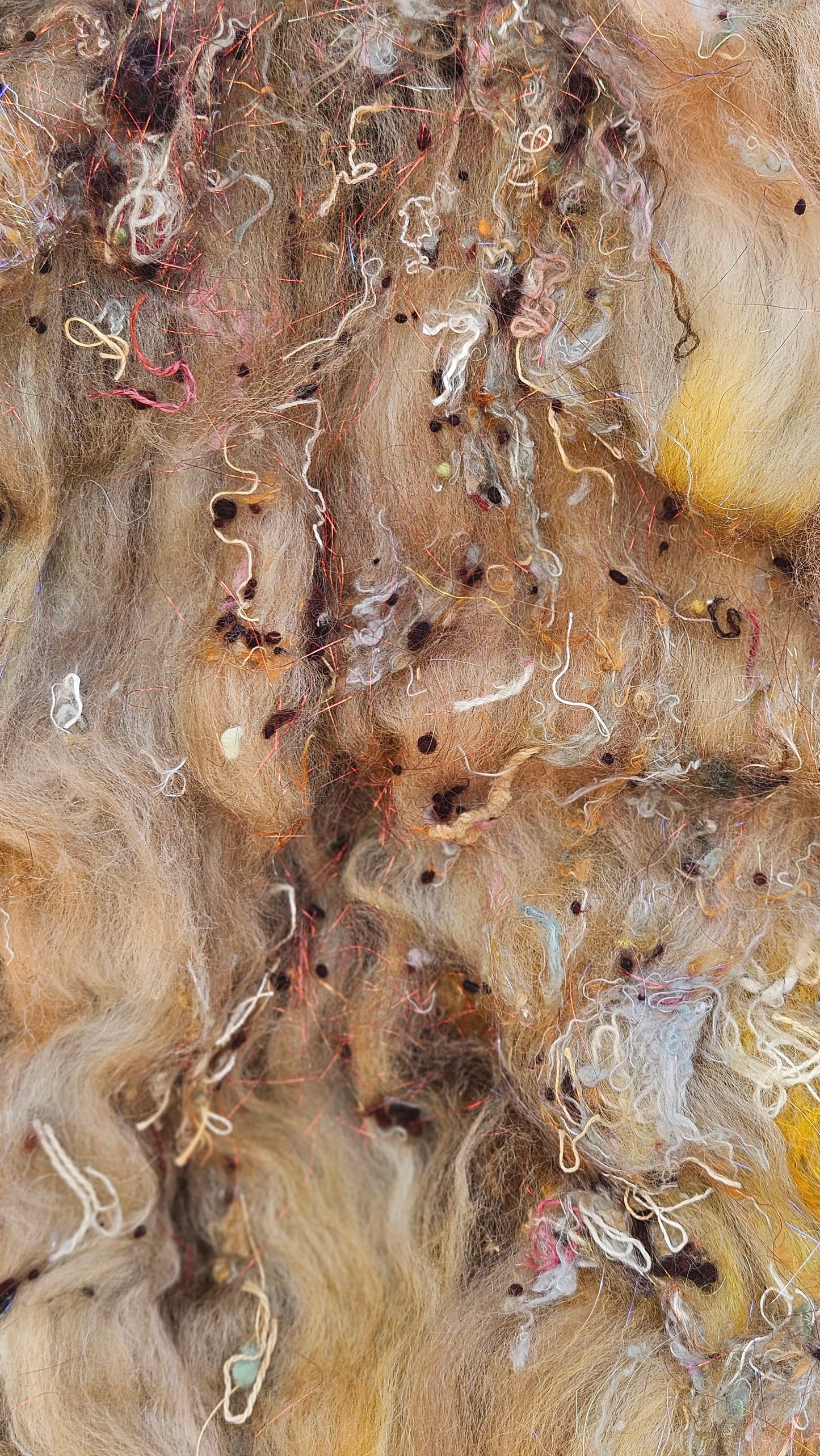 Luxe Layered Textured XL Art Batt - 231 - 4.7 ounces | 133 grams