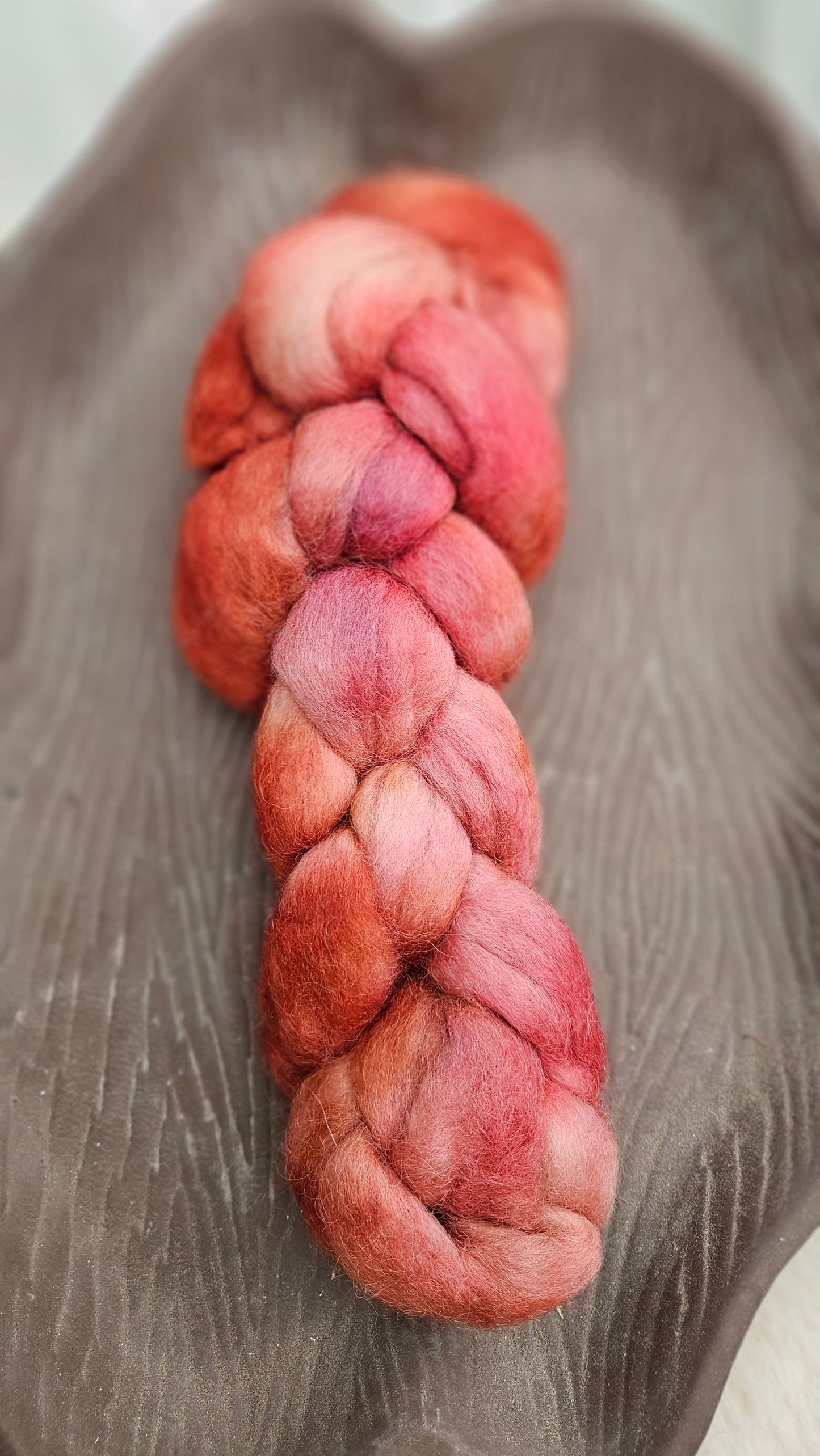Hand-dyed Luxe Longwool Roving for felting and spinning - 2.6 oz | RD05