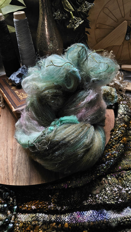 Shaniko Wool Silk Flax Neauveau Art Batt 2005 - 5.0 oz | 142 g (Copy)