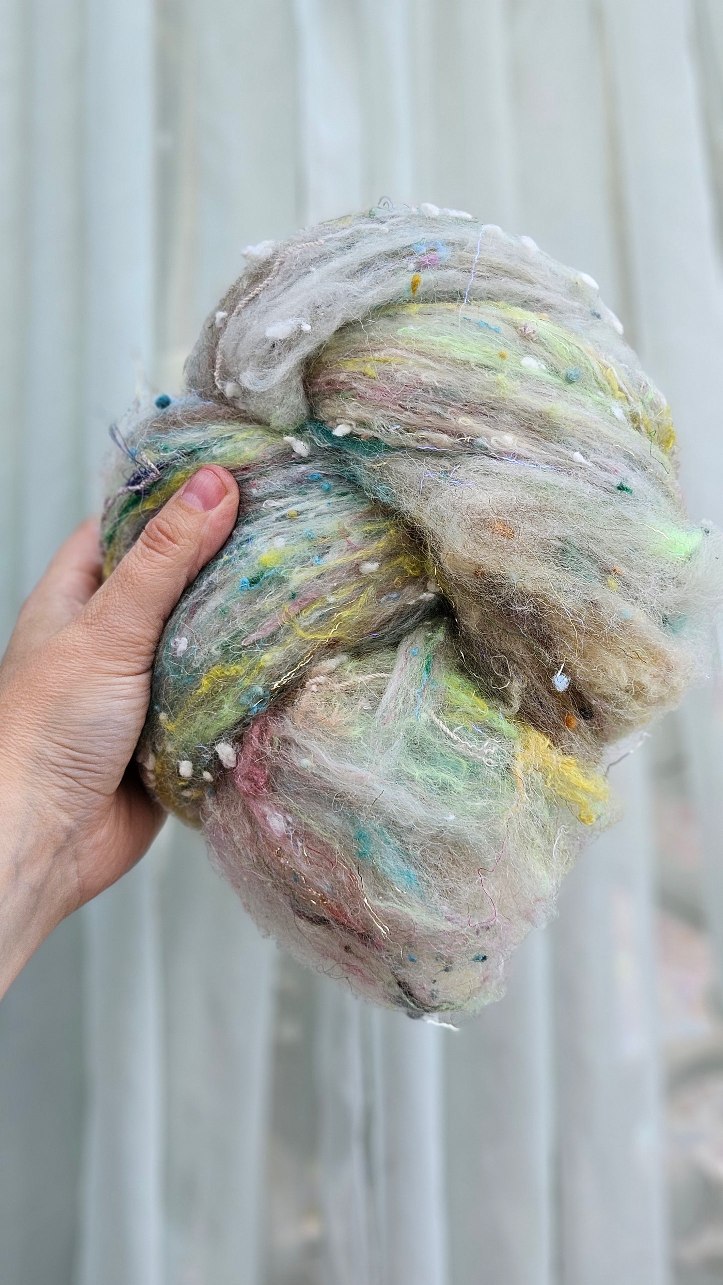 Luxe Layered Textured XL Art Batt - 246 - 2.8 ounces | 79 grams