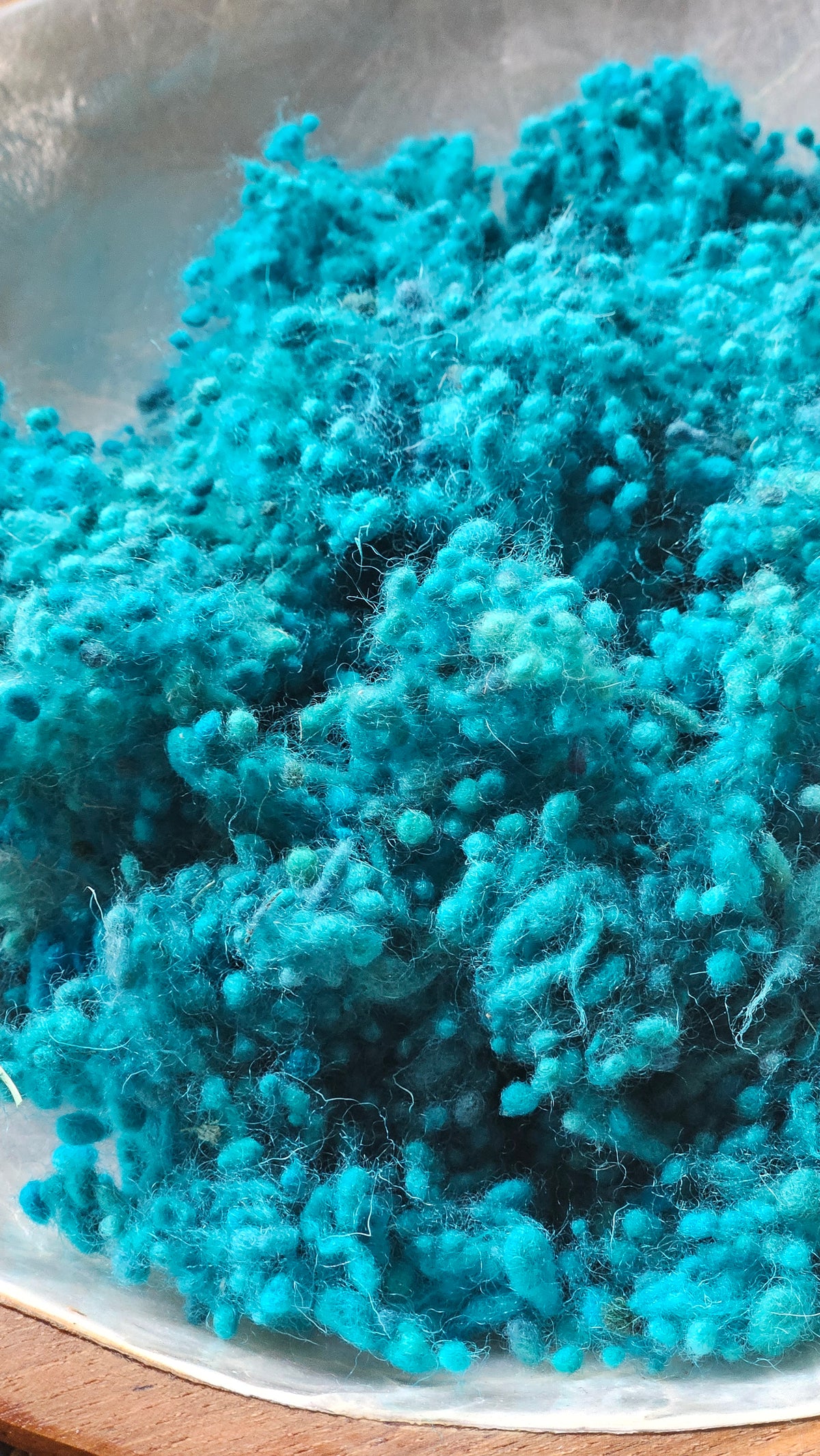 Odessos - hand-dyed fine wool nepps for fiber blending and felting - 1 oz | 28 g