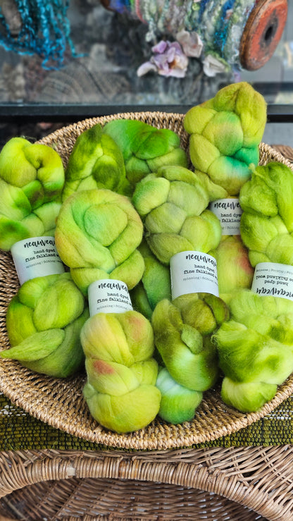 Ranier - fine wool roving for spinning & felting - 2 ounces | 57 grams
