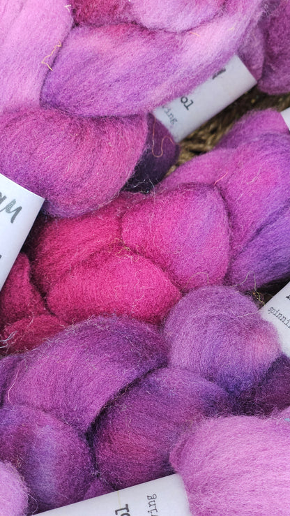 Sequoia - fine wool roving for spinning & felting - 2 ounces | 57 grams