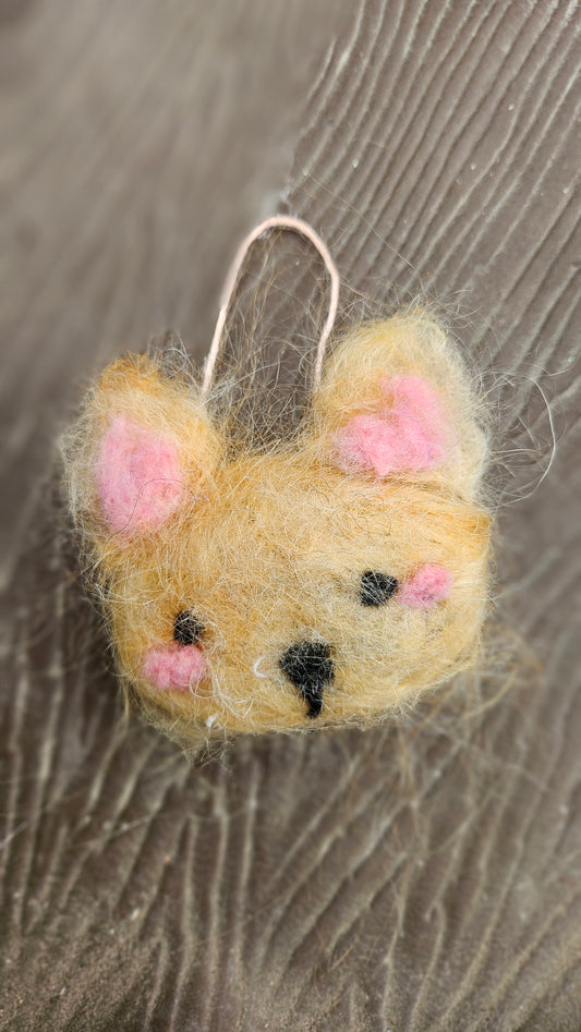 Lucy Jo Felts: Kitten Ornament