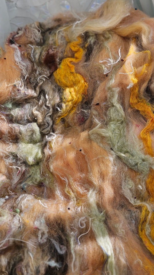 Luxe Layered Textured XL Art Batt - 235 - 3.1 ounces | 88 grams