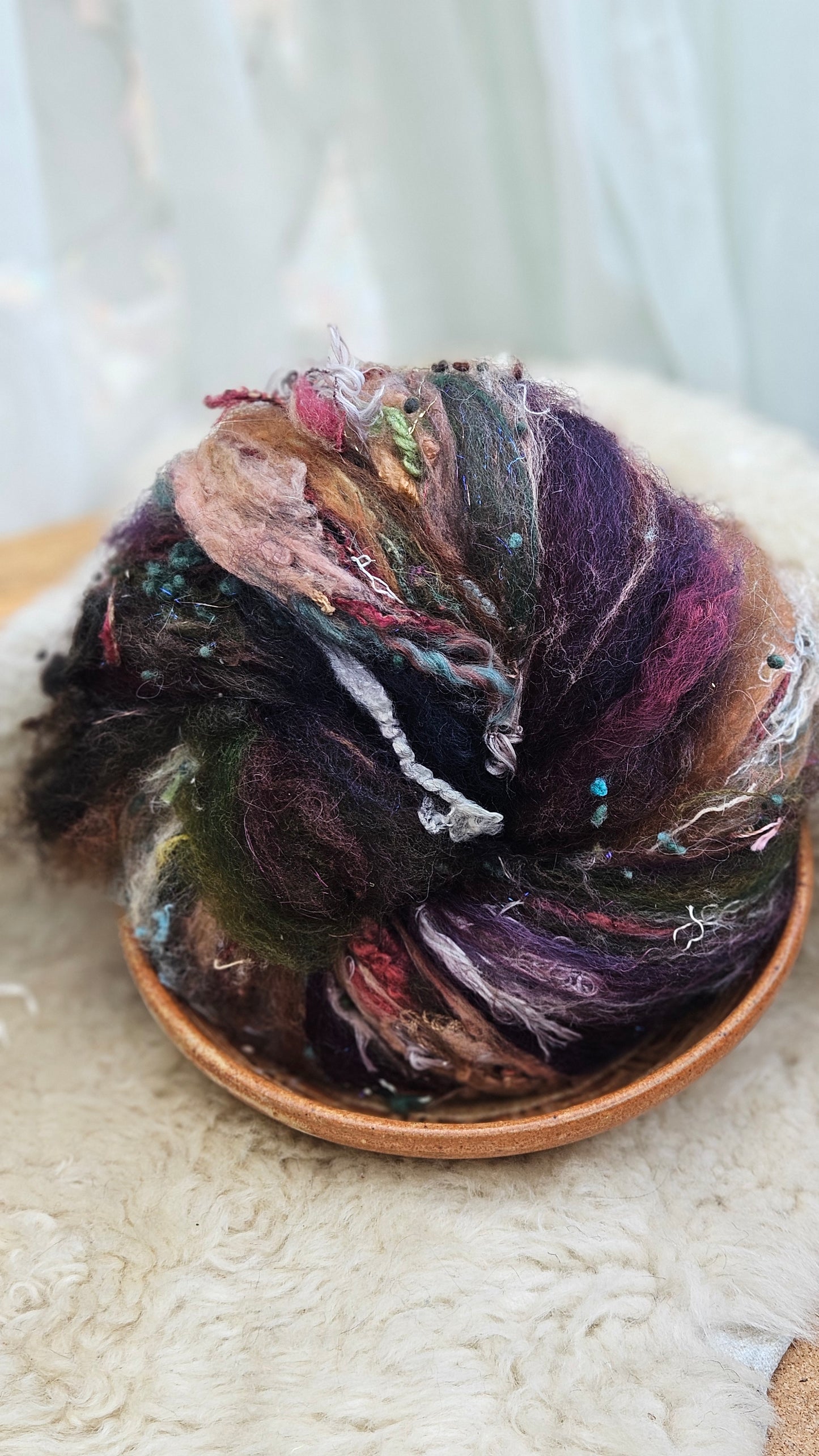 Luxe Layered Textured XL Art Batt - 237 - 4.1 ounces | 116 grams