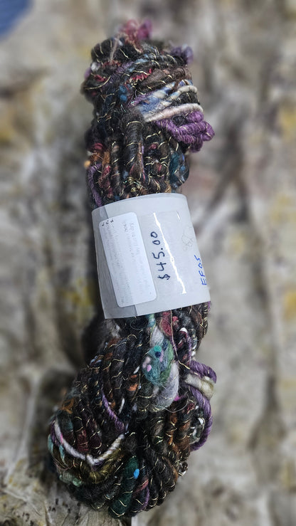Handspun Bulky Art Yarn - Enchanted Forest Collection 05