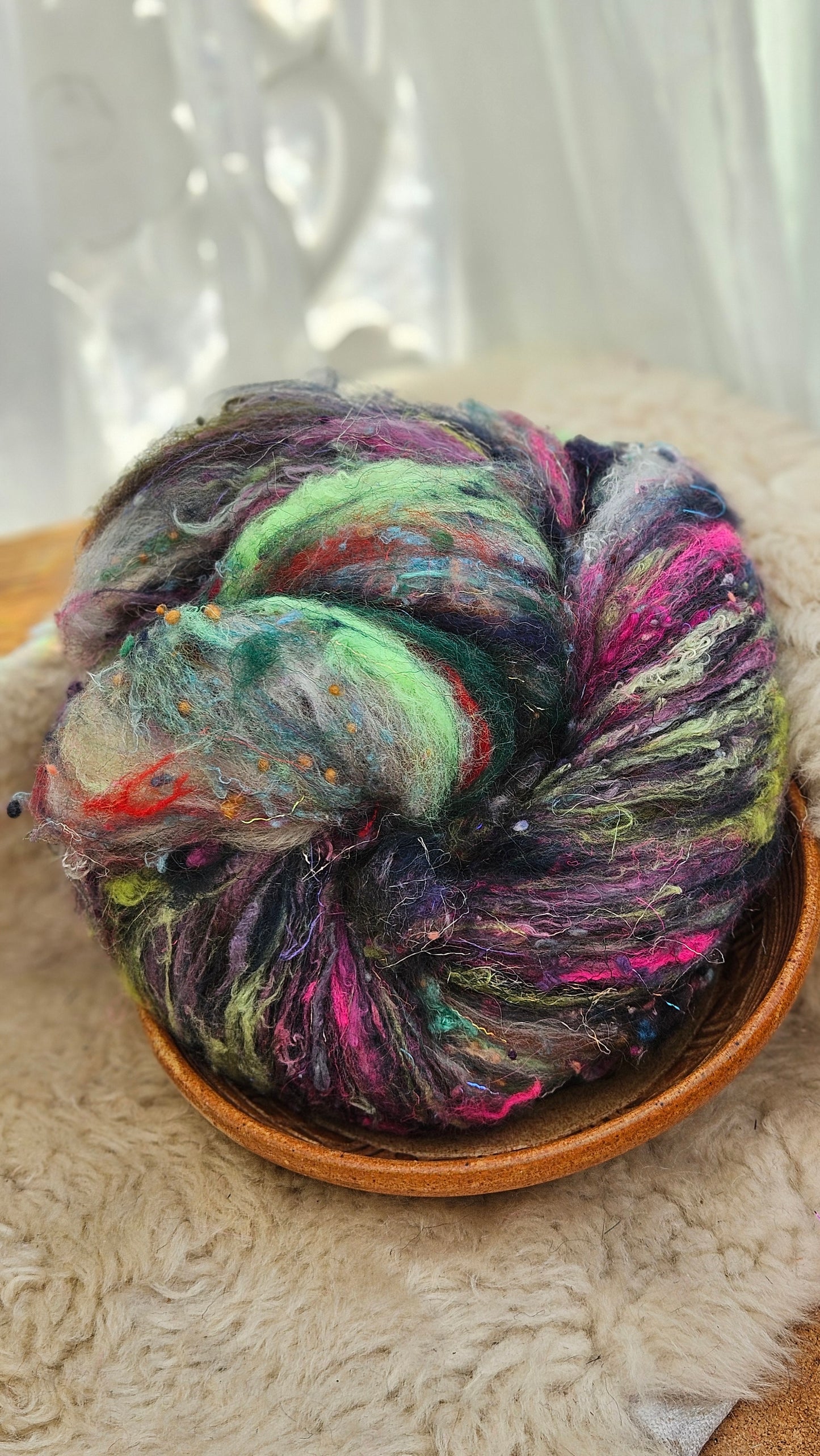 Luxe Layered Textured XL Art Batt - 255 - 3.5 ounces | 99 grams