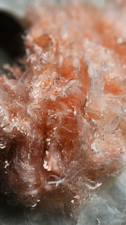 STILBITE - eucalyptus crimp fiber for spinning, blending & felting - 2 oz | 57 g