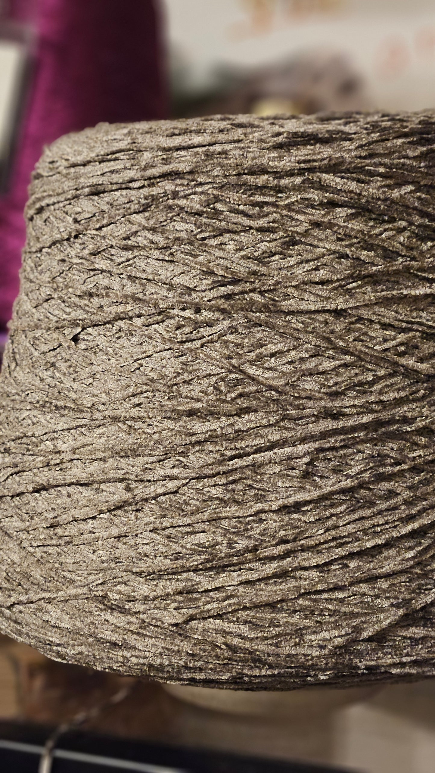 TITANIUM SAGE - Rayon Chenille 2.5+ pound thread cones 3000+ yard