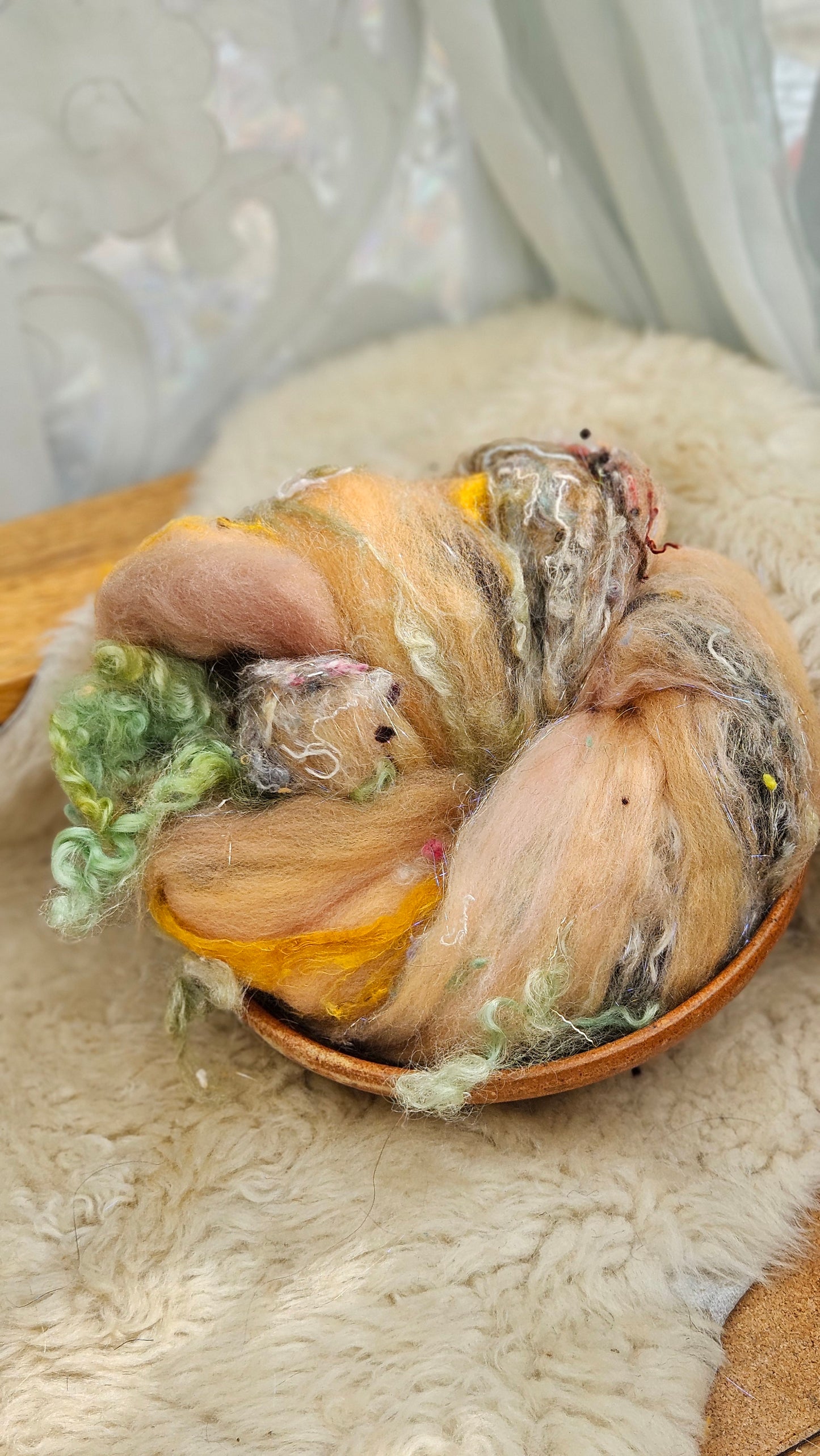 Luxe Layered Textured XL Art Batt - 235 - 3.1 ounces | 88 grams