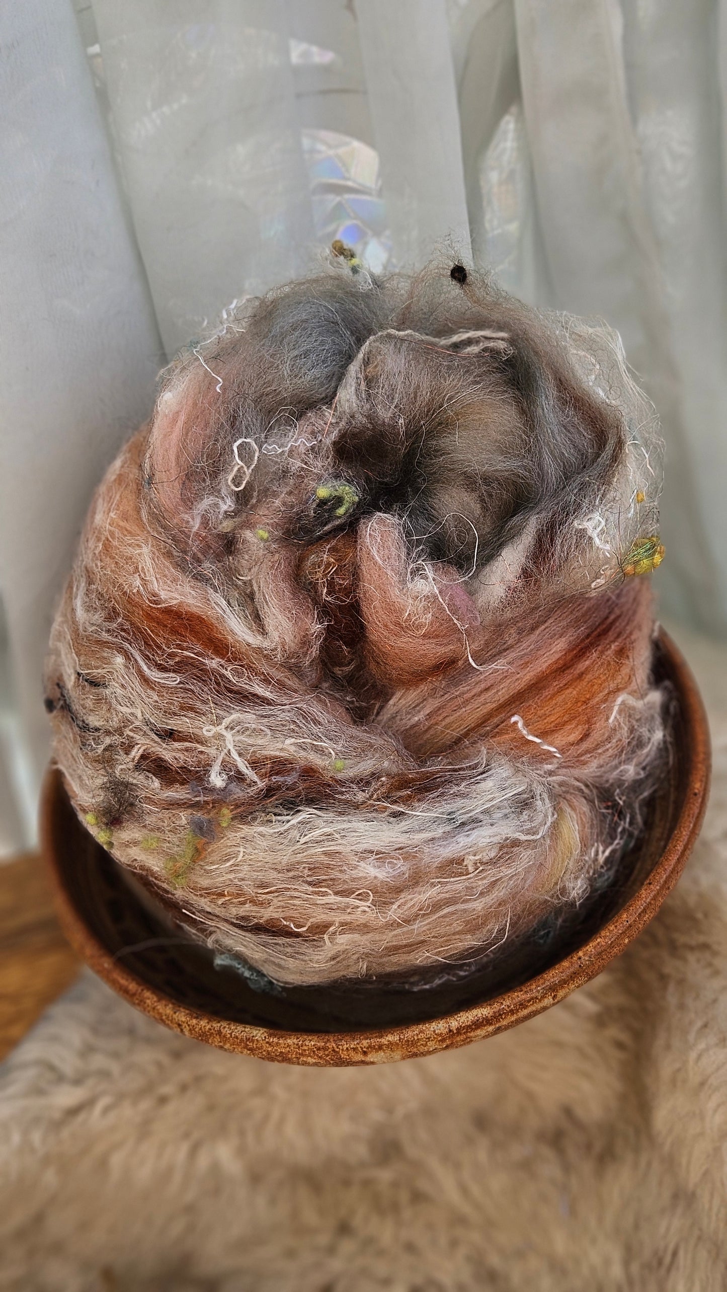 Luxe Layered Textured XL Art Batt - 228 - 4.0 ounces | 114 grams