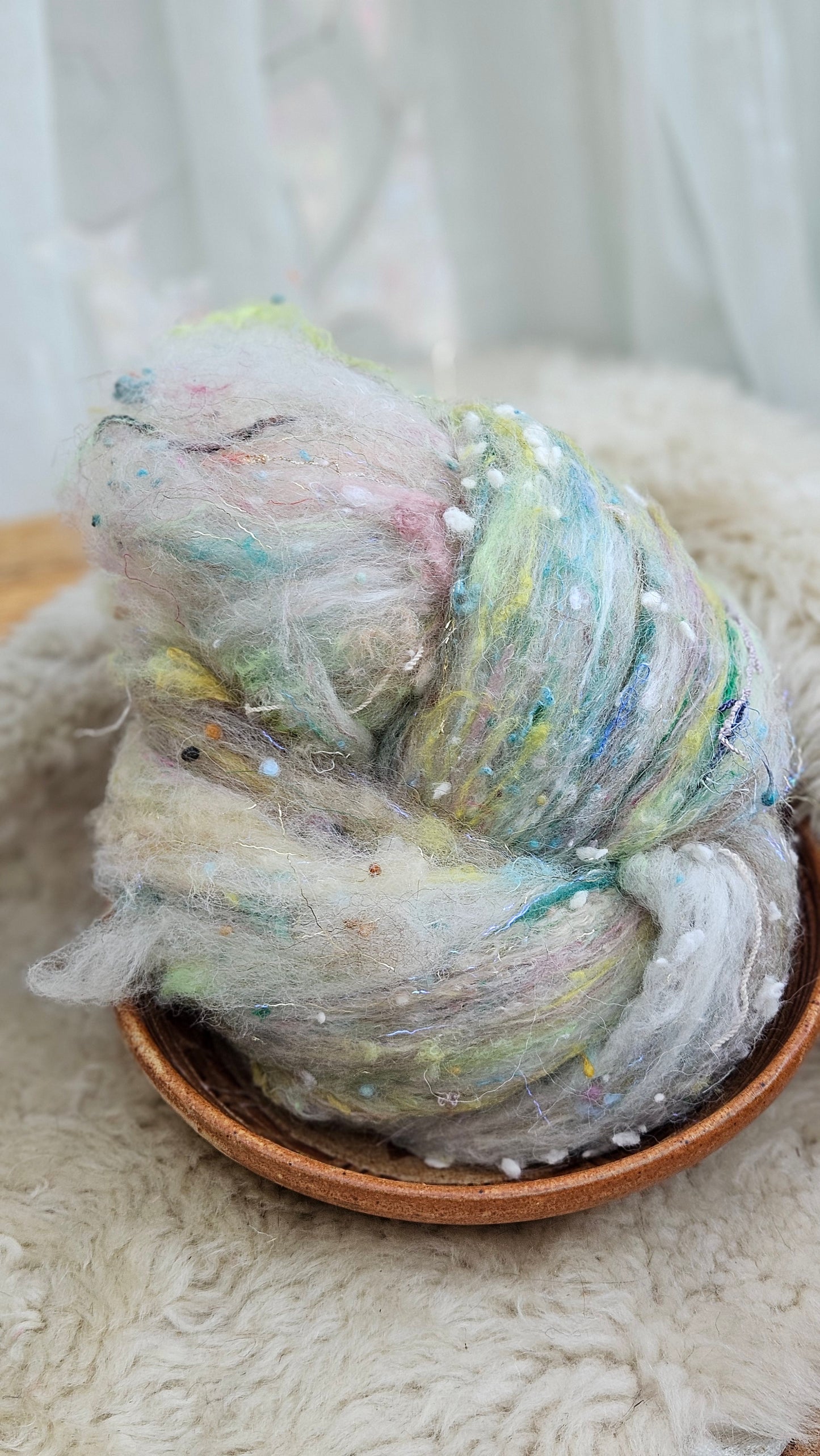 Luxe Layered Textured XL Art Batt - 246 - 2.8 ounces | 79 grams