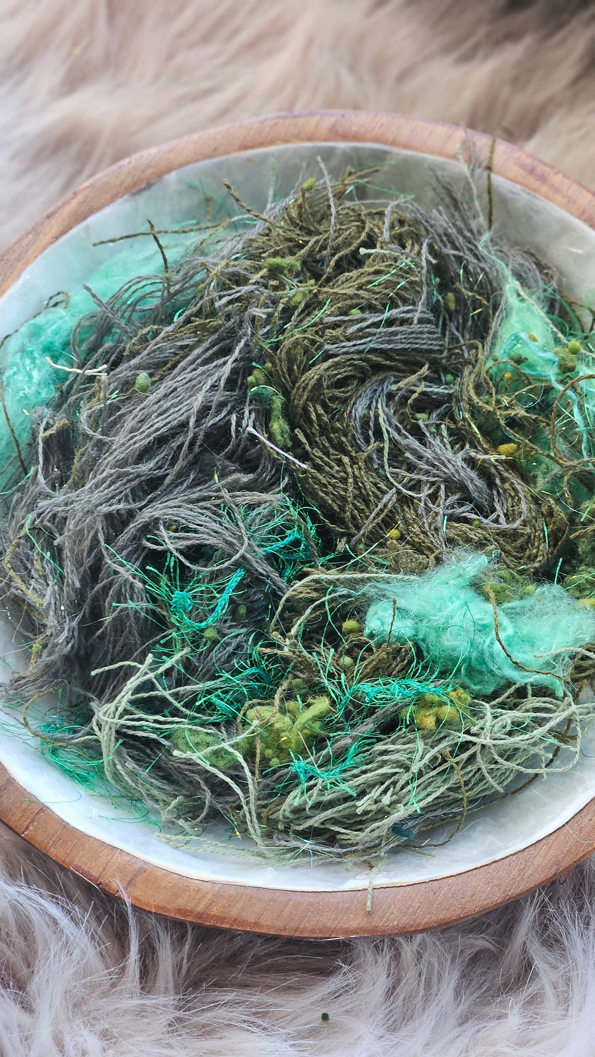Forest Floor - artisan thread blend - 3 ounces | 85 grams