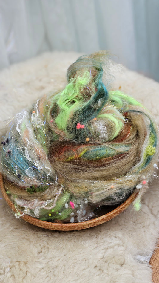 Luxe Layered Textured XL Art Batt - 212 - 4.0 ounces | 114 grams