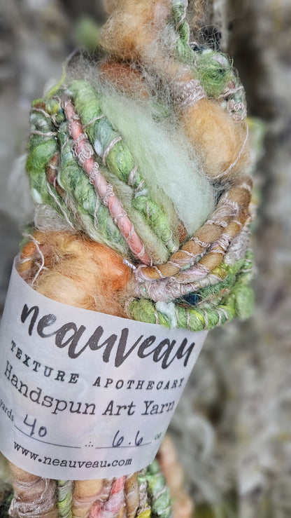 Handspun Bulky Art Yarn - Garden Party 03