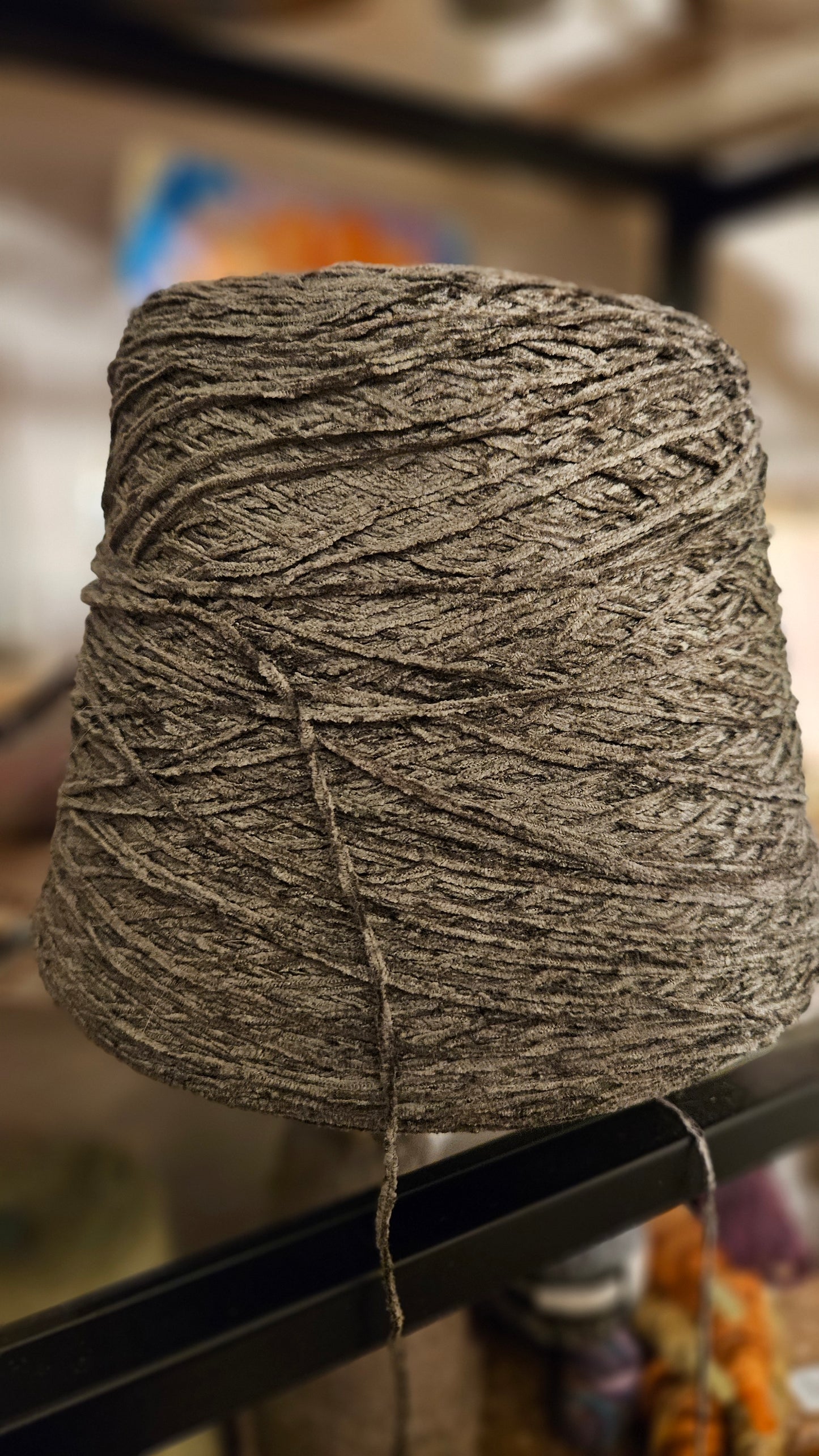 TITANIUM SAGE - Rayon Chenille 2.5+ pound thread cones 3000+ yard