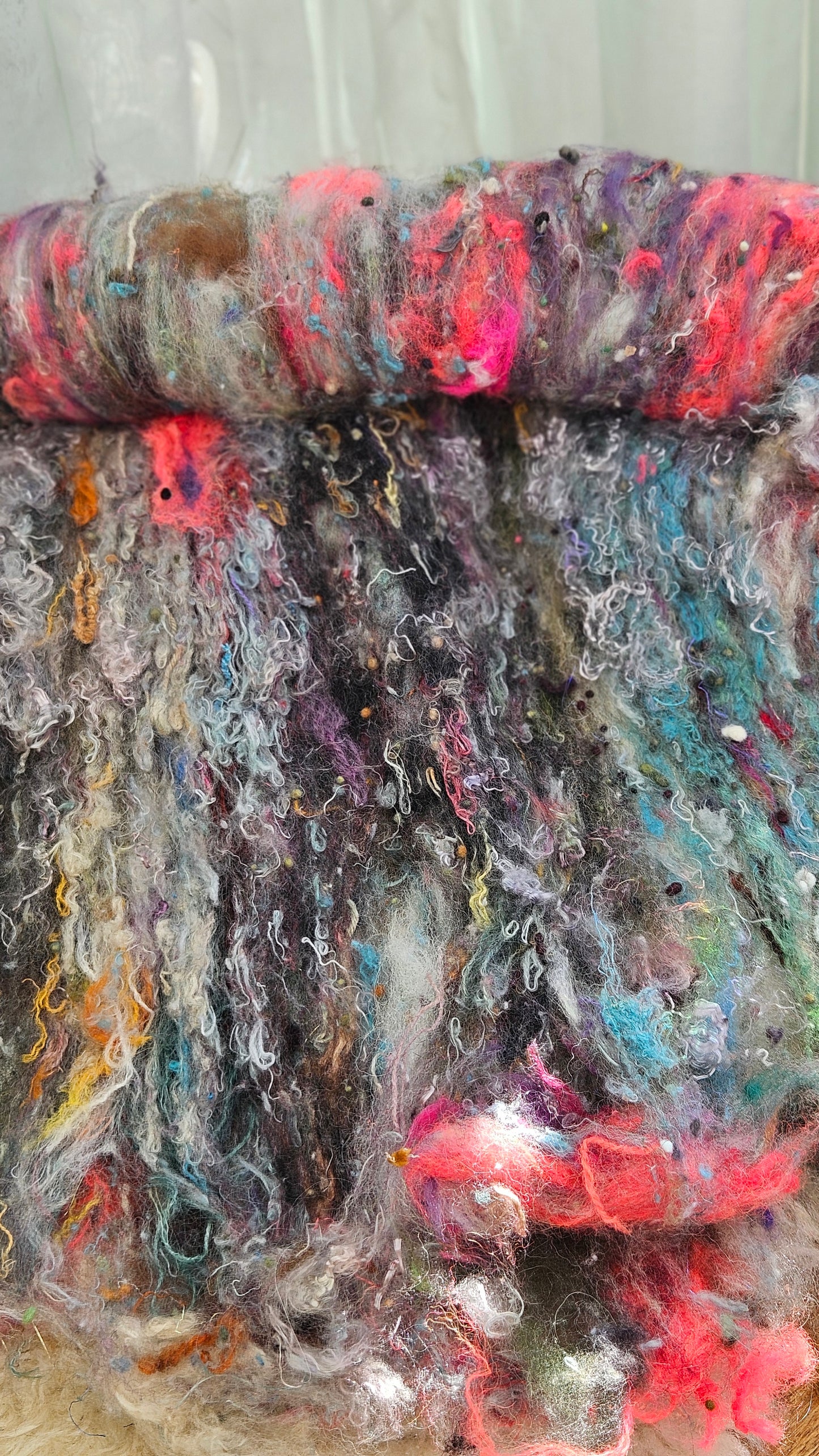 Luxe Layered Textured XL Art Batt - 226 - 2.8 ounces | 79 grams