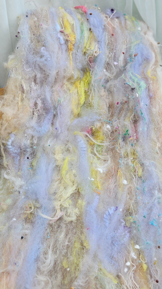 Luxe Layered Textured XL Art Batt - 238 - 3.4 ounces | 96 grams