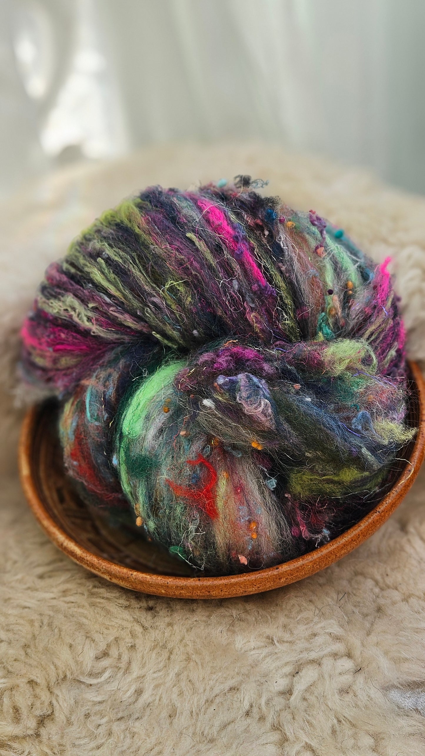 Luxe Layered Textured XL Art Batt - 255 - 3.5 ounces | 99 grams