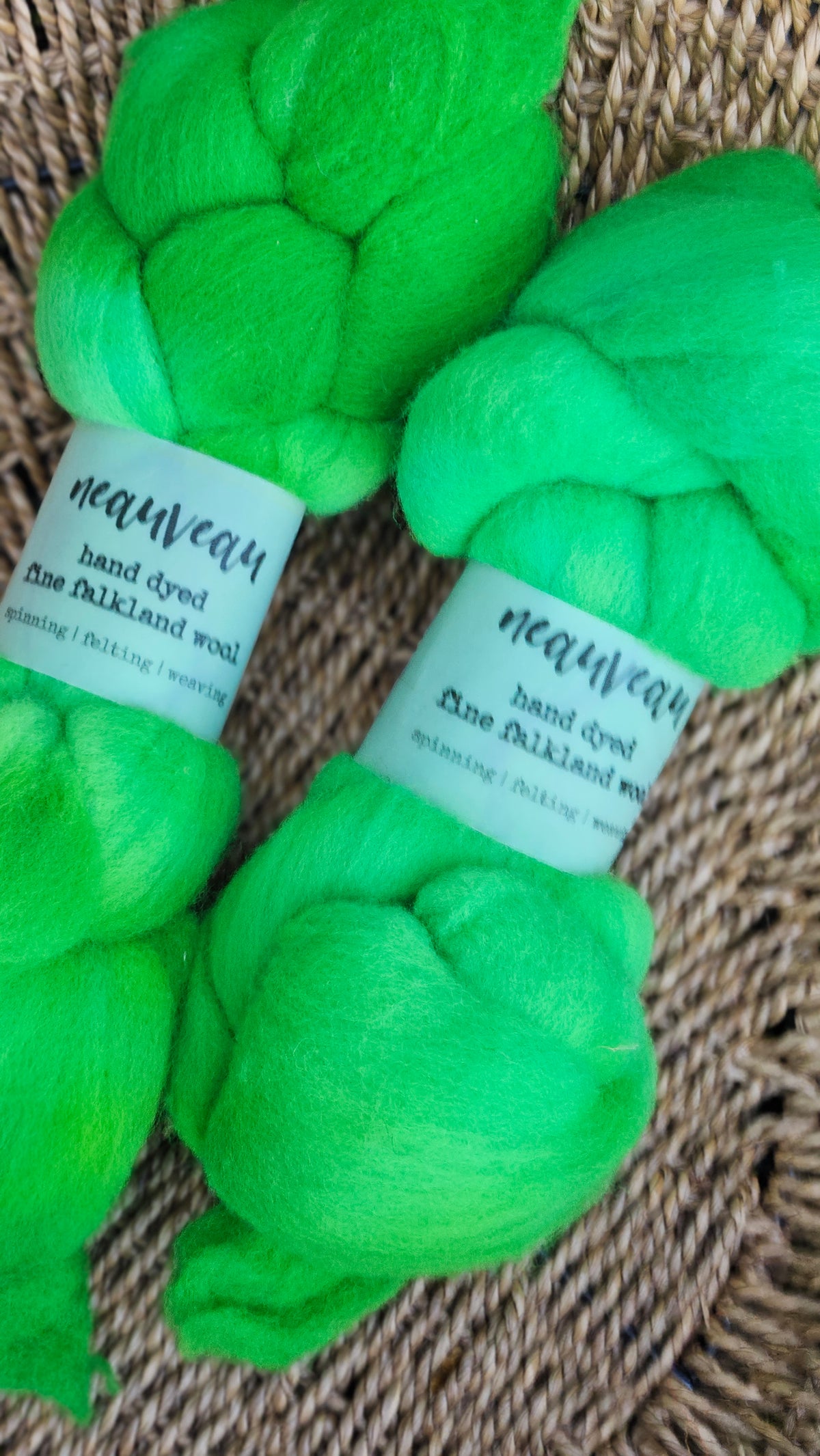 Kobuk - hand dyed fine wool roving for felting and blending - 2 ounces | 57 grams