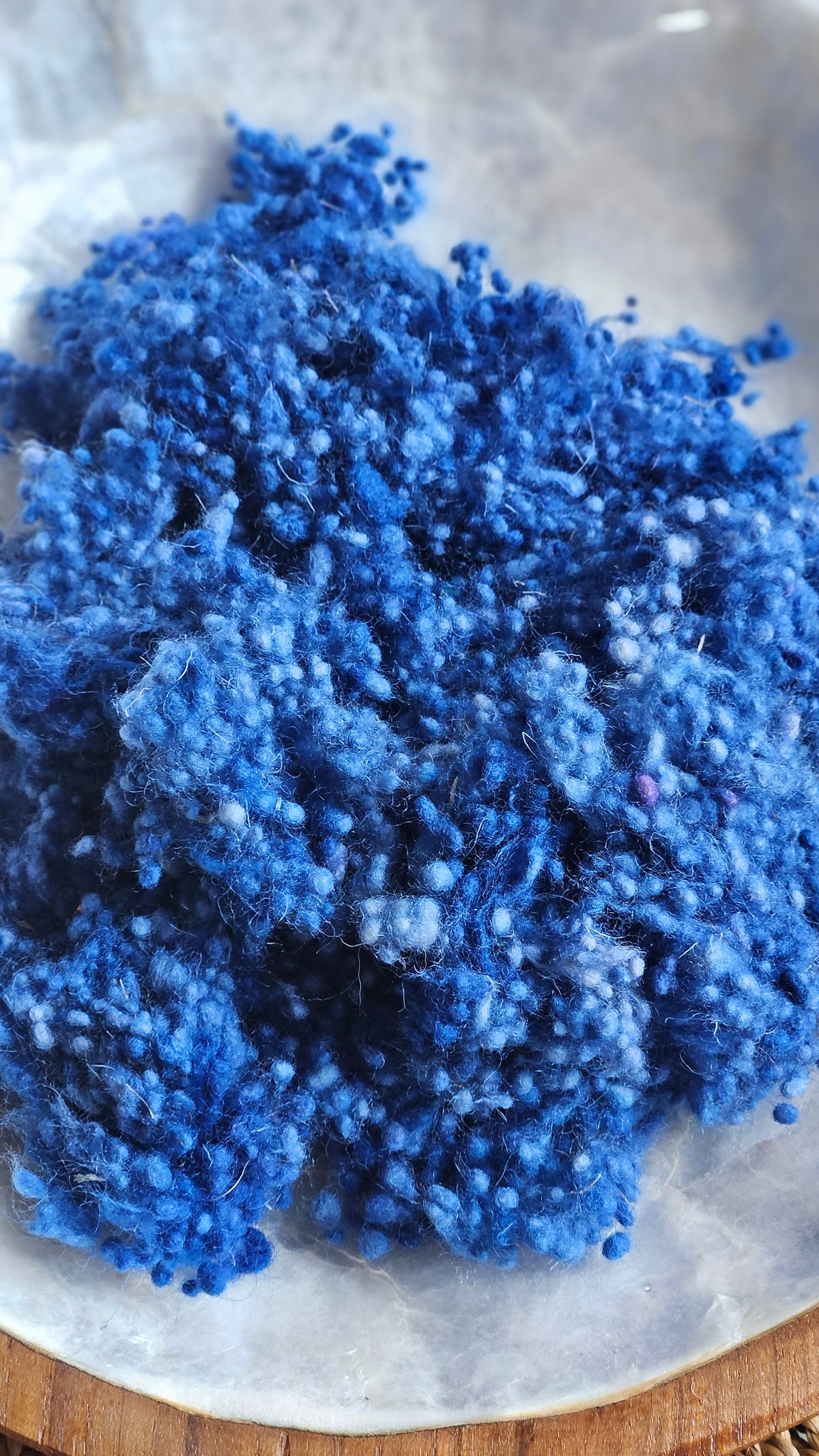 Colonia - hand-dyed fine wool nepps for fiber blending and felting - 1 oz | 28 g