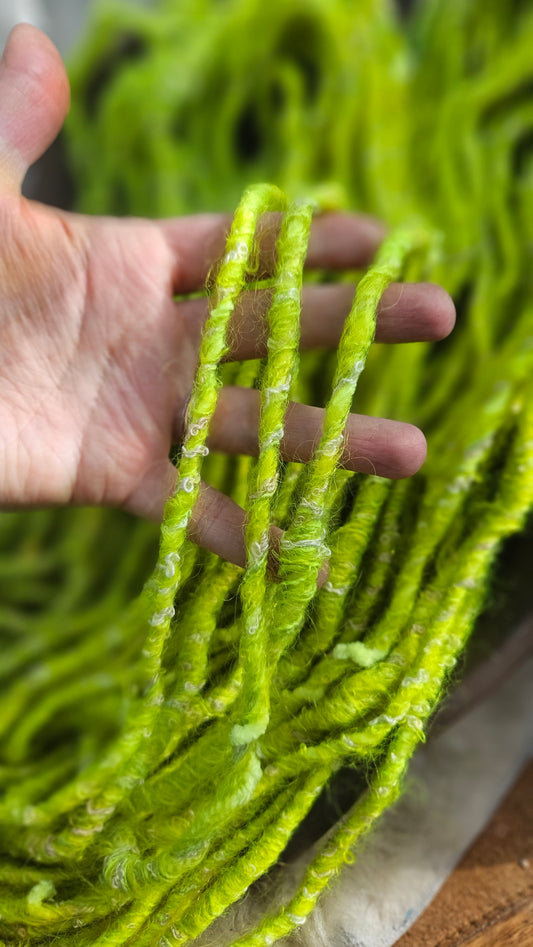 CITY LIGHTS 2 - Bulky Handspun Art Yarn XL Skein - 30 yards | 3.6 ounces | 102 grams