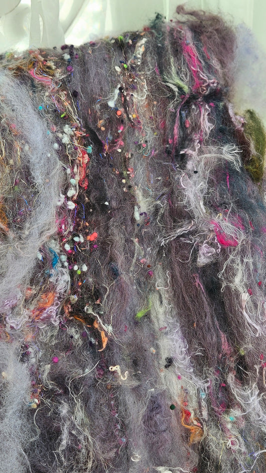 Luxe Layered Textured XL Art Batt - 260 - 4.1 ounces | 116 grams