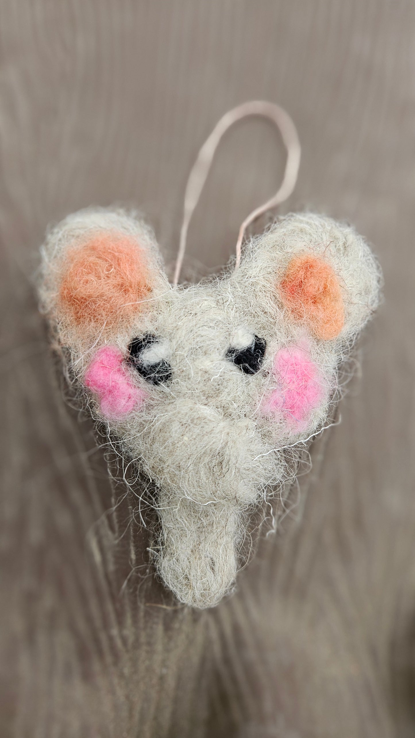 Lucy Jo Felts: Elephant Ornament