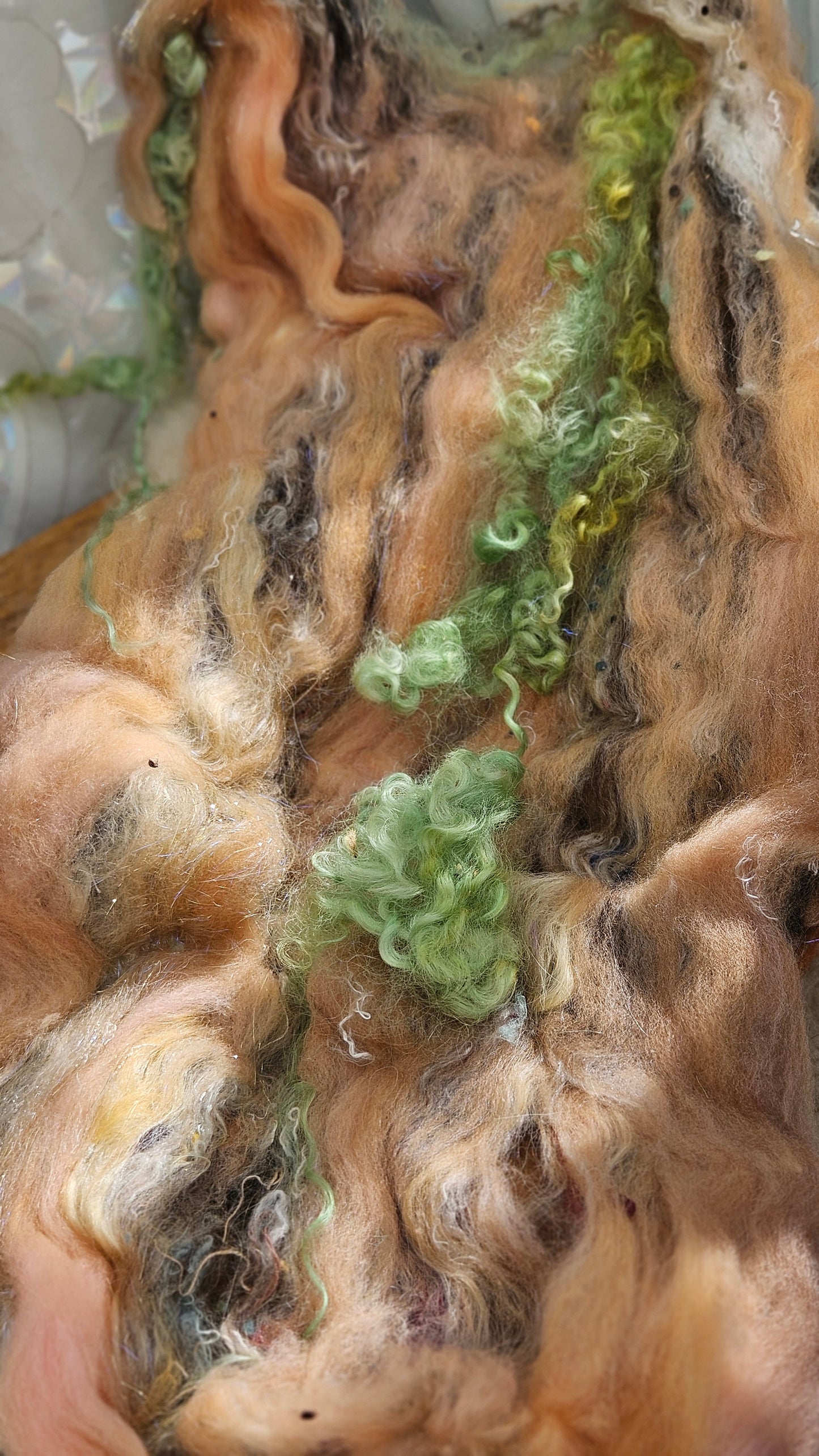 Luxe Layered Textured XL Art Batt - 235 - 3.1 ounces | 88 grams