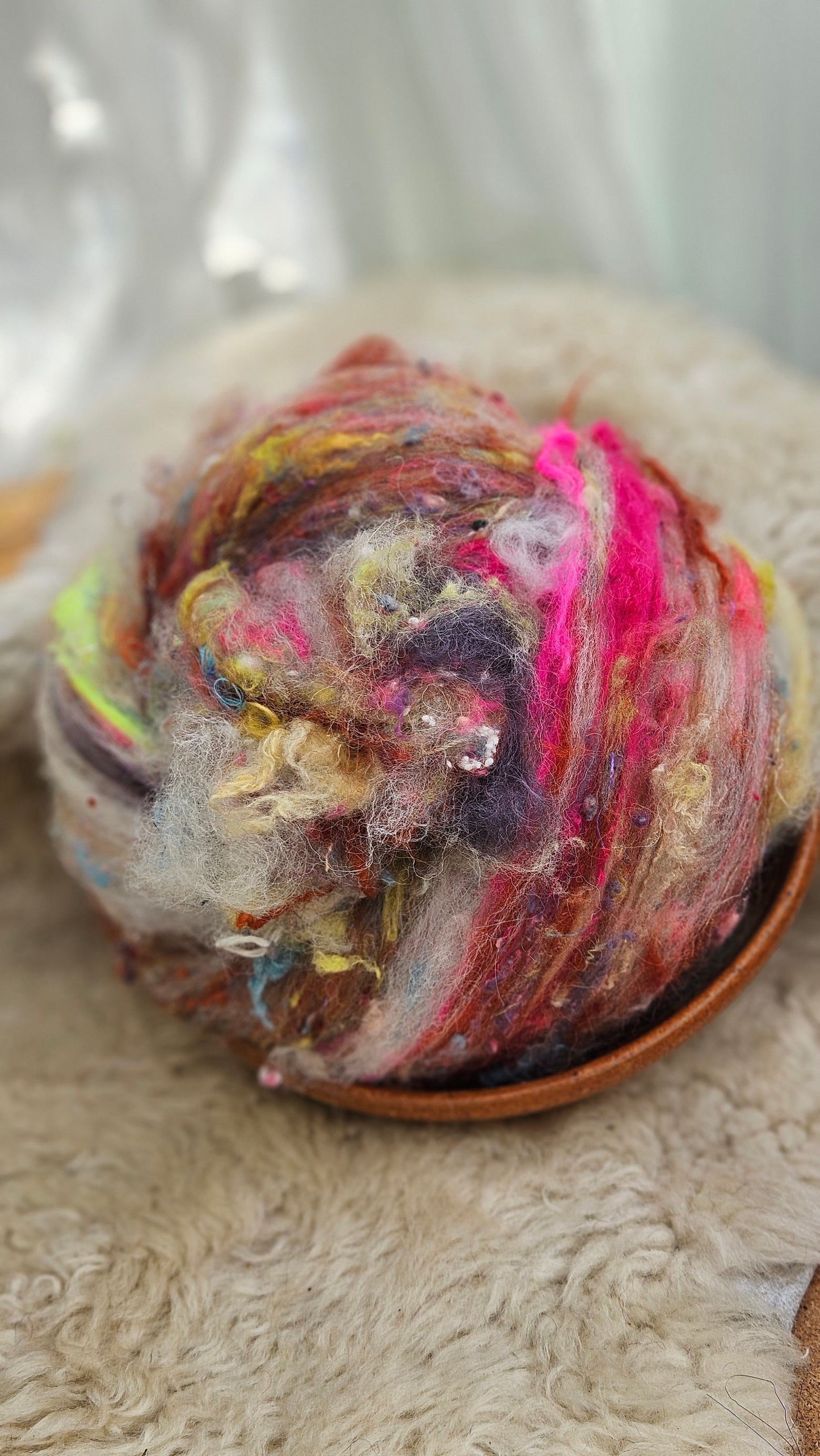 Luxe Layered Textured XL Art Batt - 250 - 3.6 ounces | 102 grams