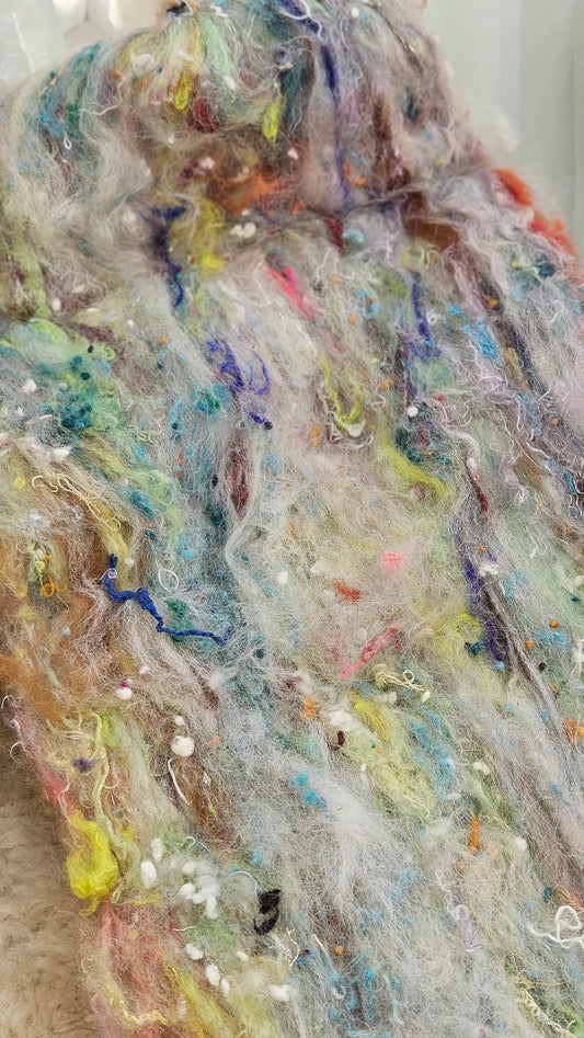 Luxe Layered Textured XL Art Batt - 259 - 2.9 ounces | 82 grams