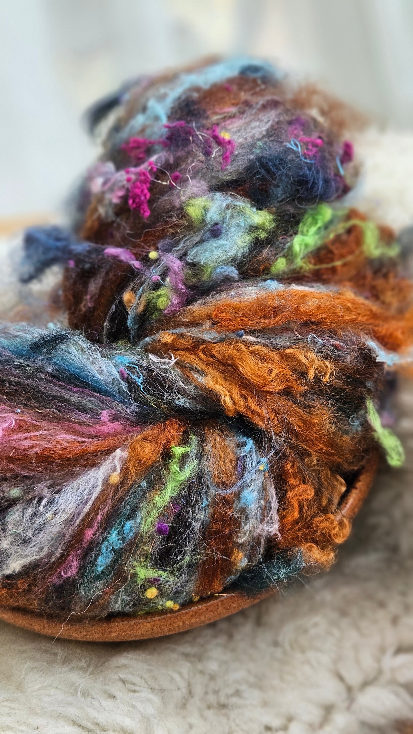 Luxe Layered Textured XL Art Batt - 240 - 4.0 ounces | 114 grams