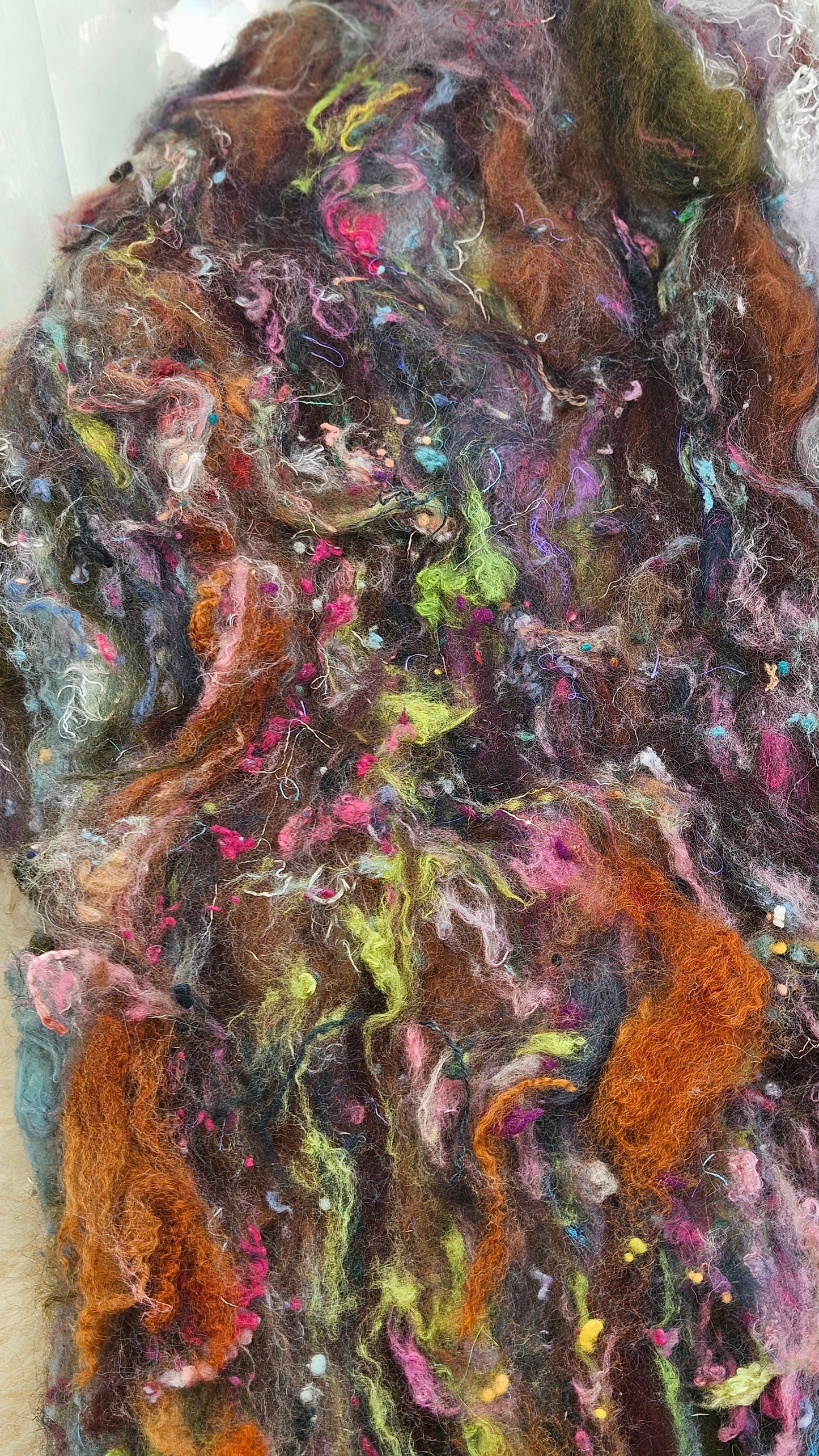 Luxe Layered Textured XL Art Batt - 256 - 4.0 ounces | 114 grams