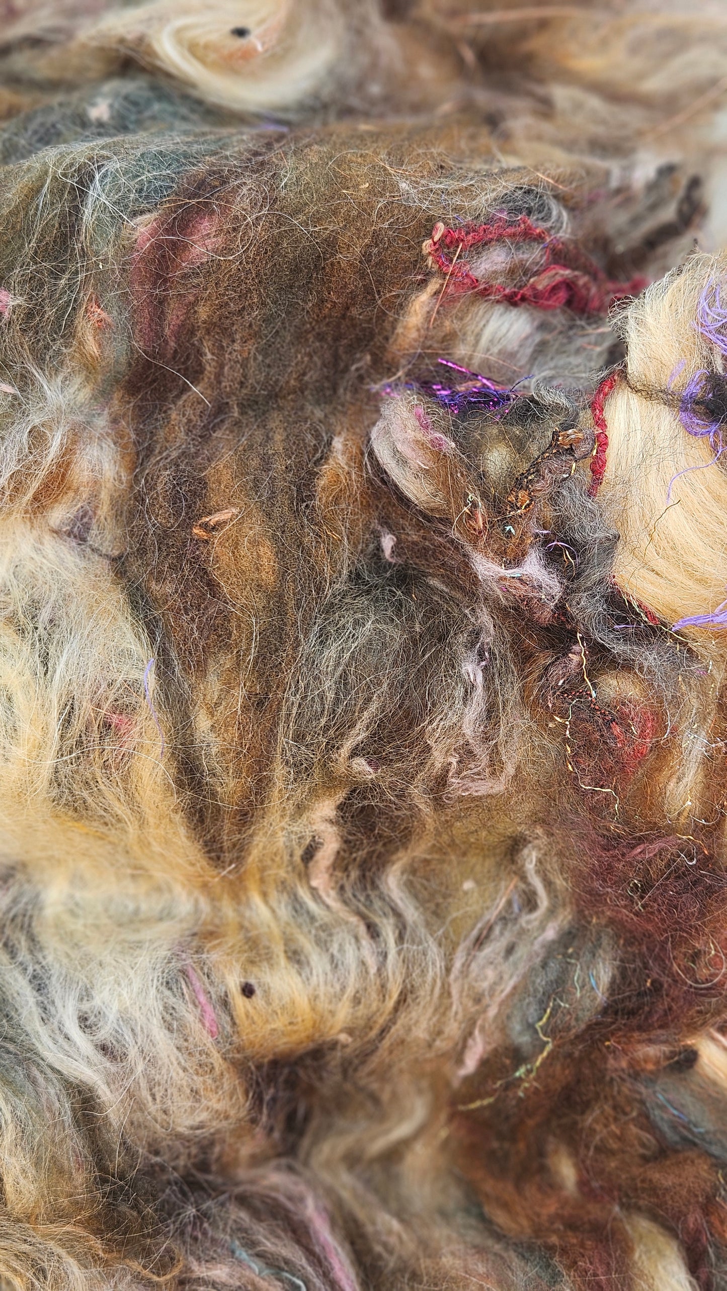 Luxe Layered Textured XL Art Batt - 229 - 3.7 ounces | 105 grams