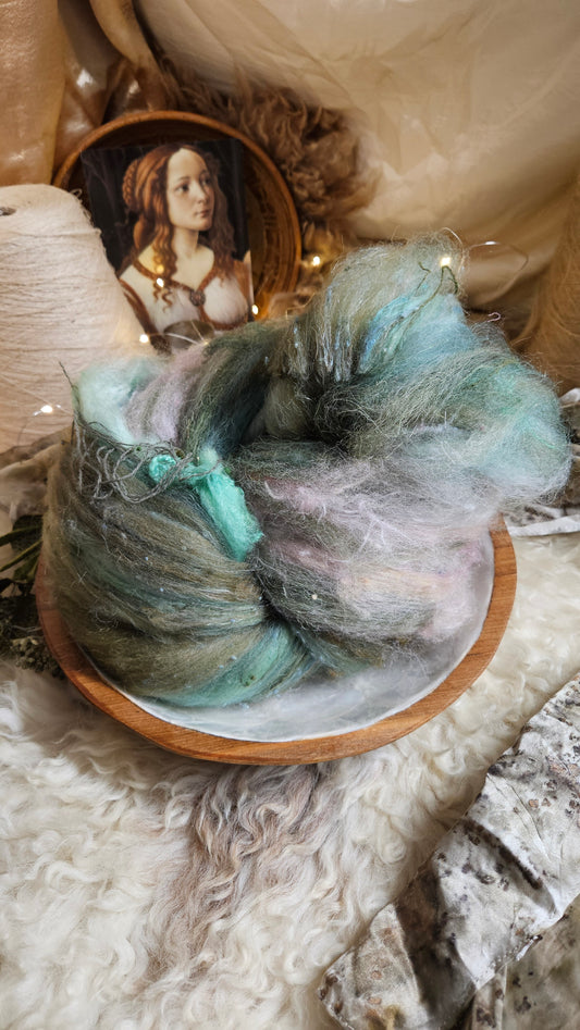Shaniko Wool Silk Flax Neauveau Art Batt 2005 - 5.0 oz | 142 g (Copy)