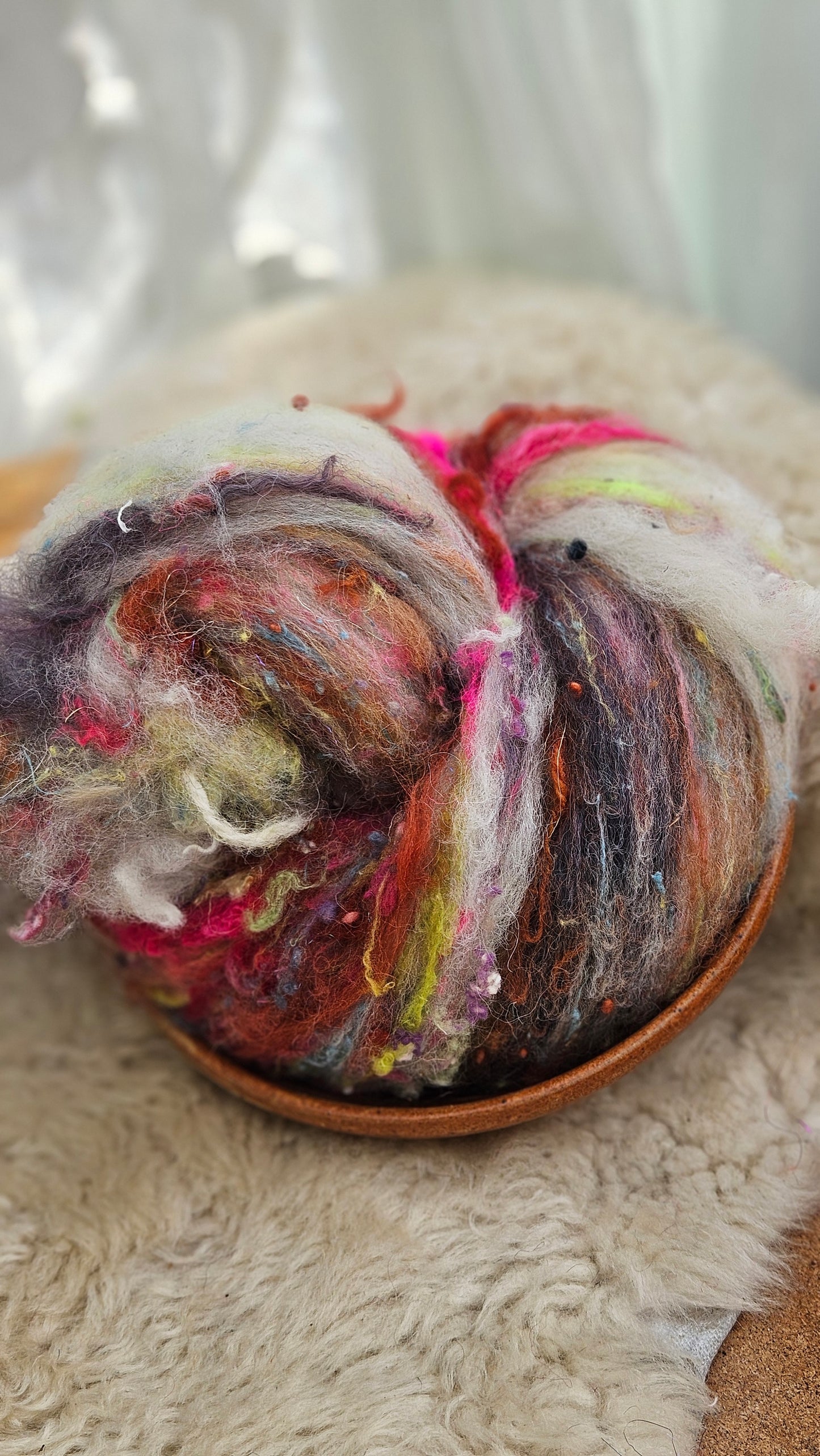 Luxe Layered Textured XL Art Batt - 250 - 3.6 ounces | 102 grams