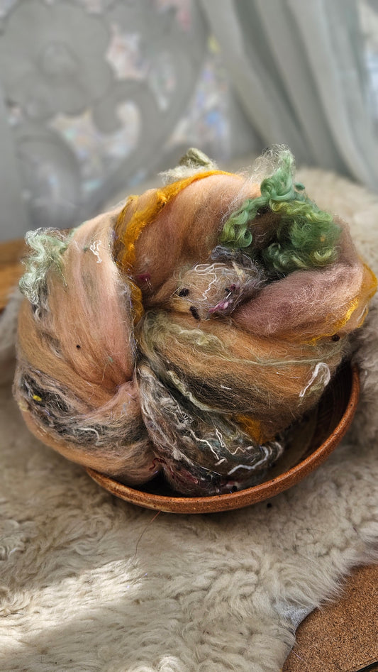 Luxe Layered Textured XL Art Batt - 235 - 3.1 ounces | 88 grams