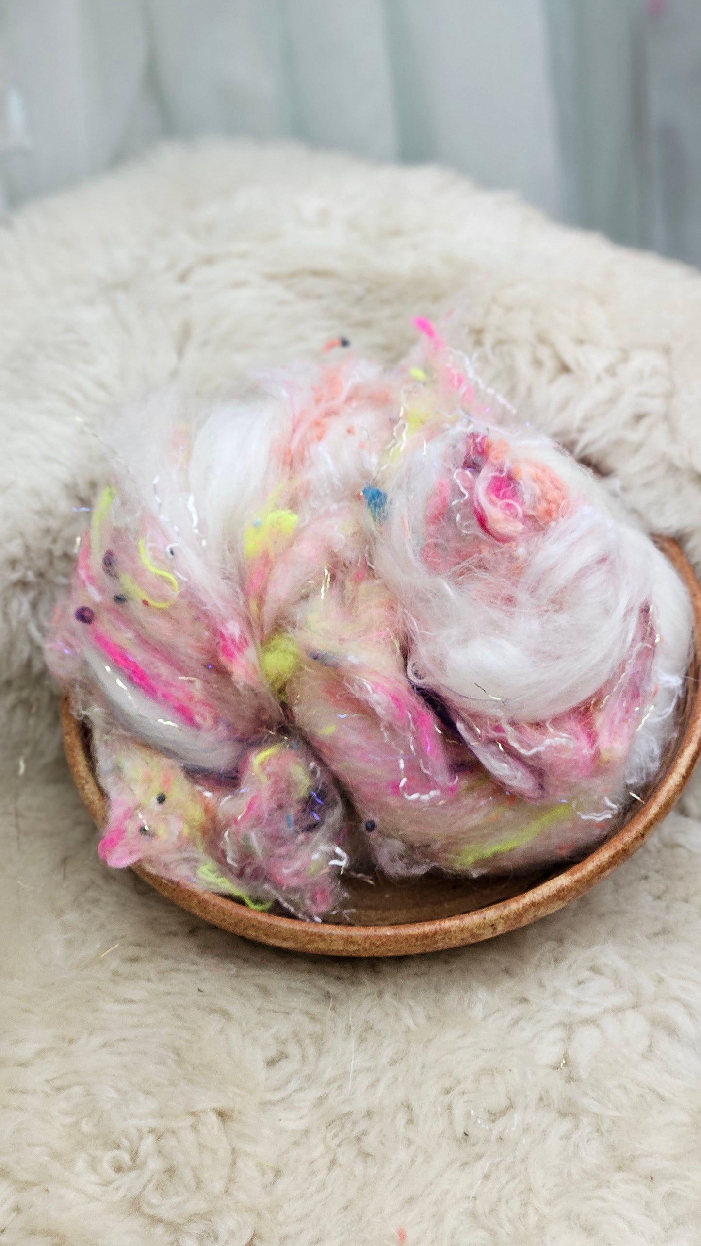 Luxe Layered Textured Art Batt - 008 - 2 ounces | 57 grams