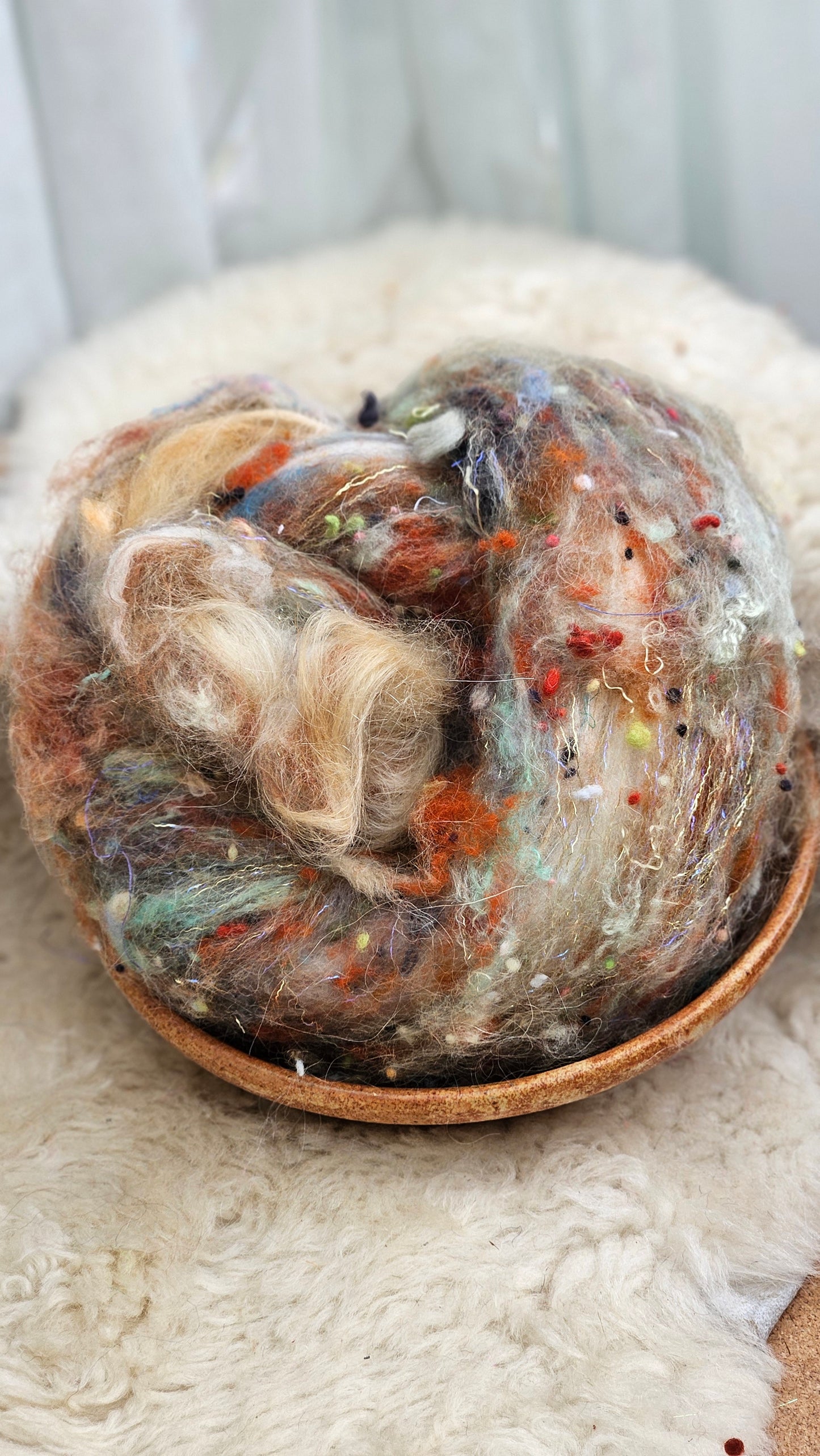 Luxe Layered Textured XL Art Batt - 209 - 3.0 ounces | 85 grams