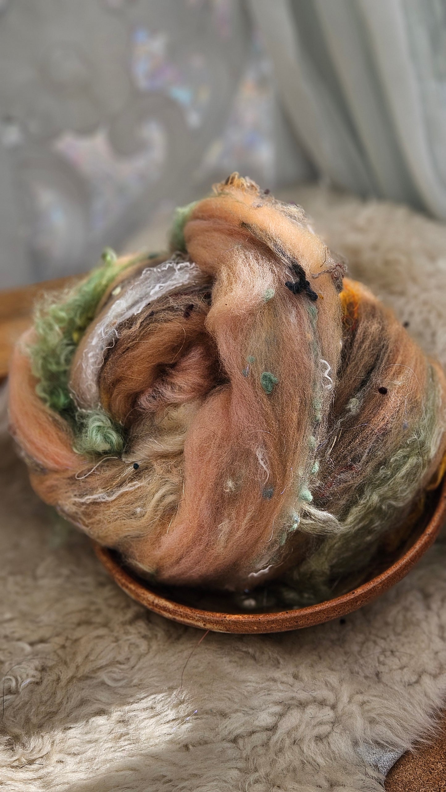 Luxe Layered Textured XL Art Batt - 235 - 3.1 ounces | 88 grams