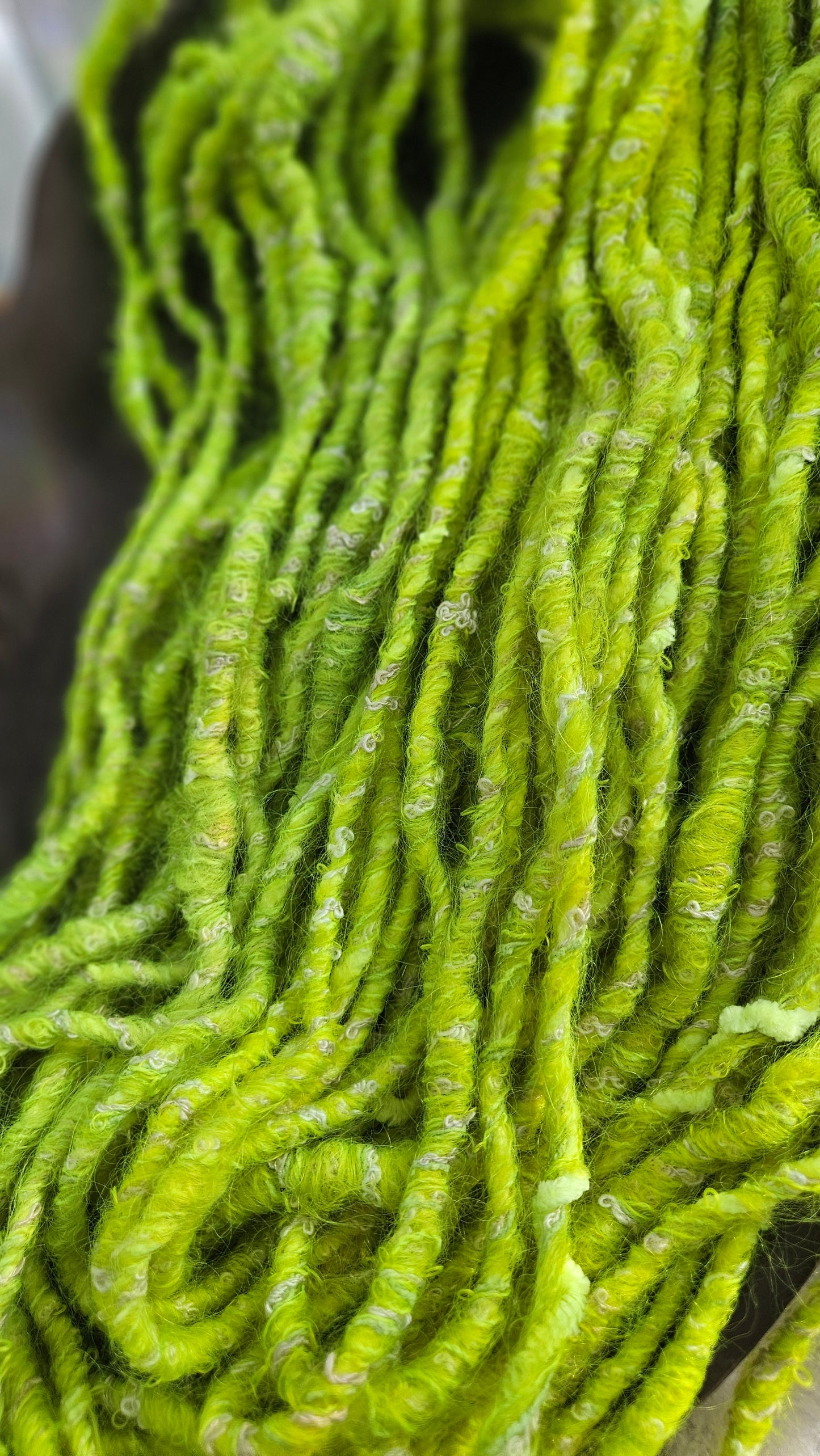 CITY LIGHTS 2 - Bulky Handspun Art Yarn XL Skein - 30 yards | 3.6 ounces | 102 grams