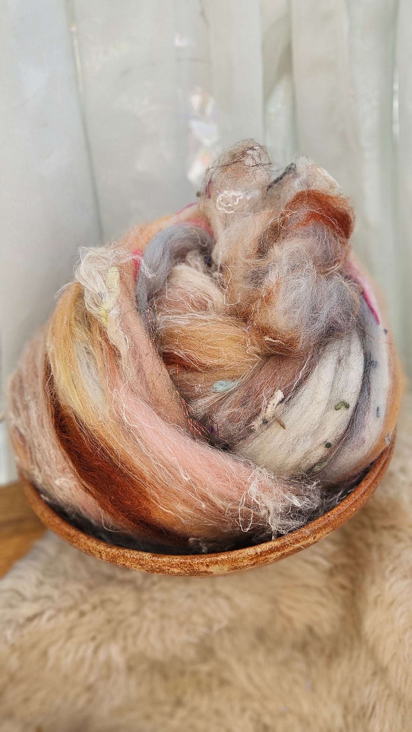 Luxe Layered Textured XL Art Batt - 228 - 4.0 ounces | 114 grams