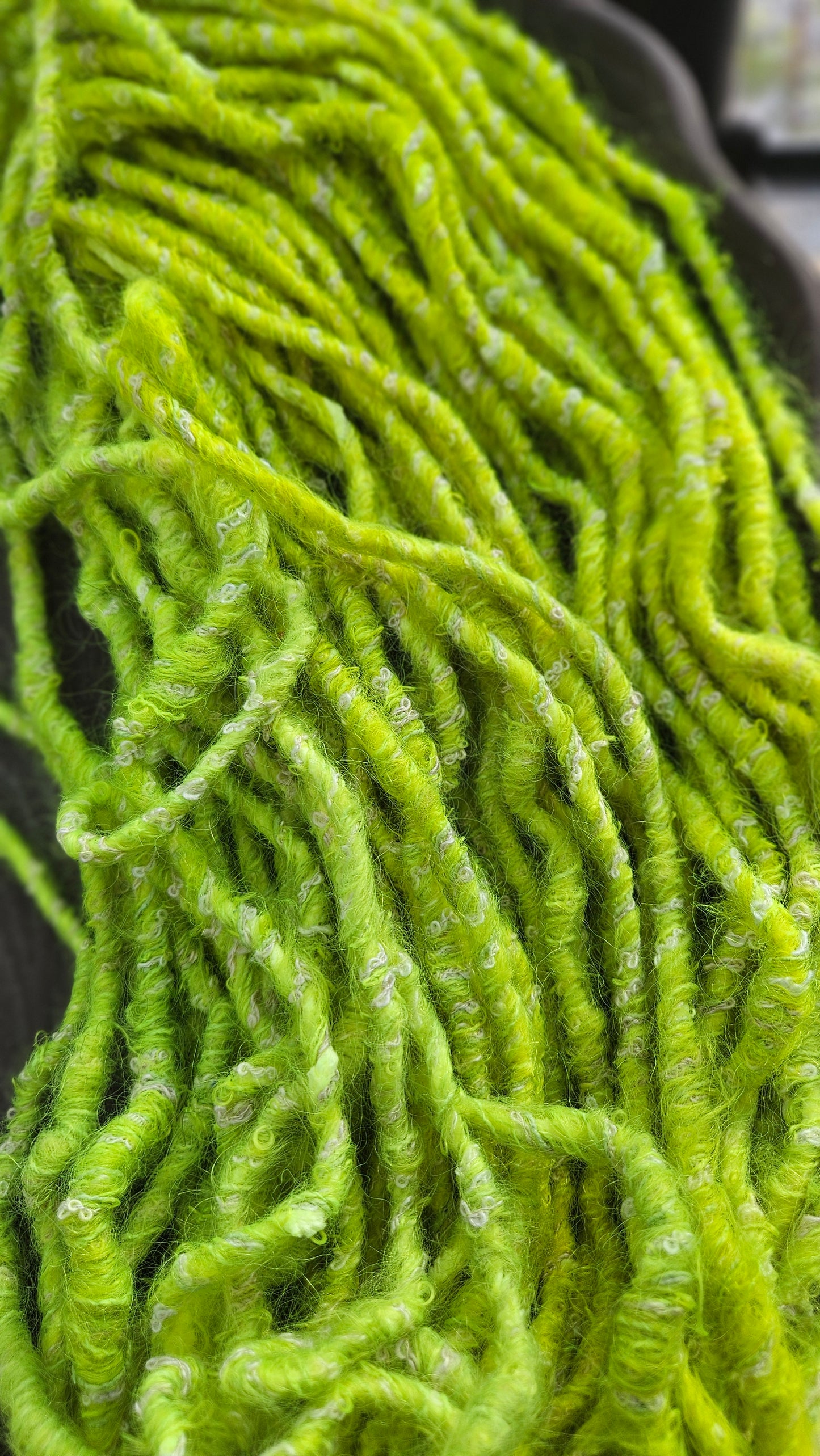 CITY LIGHTS 2 - Bulky Handspun Art Yarn XL Skein - 30 yards | 3.6 ounces | 102 grams