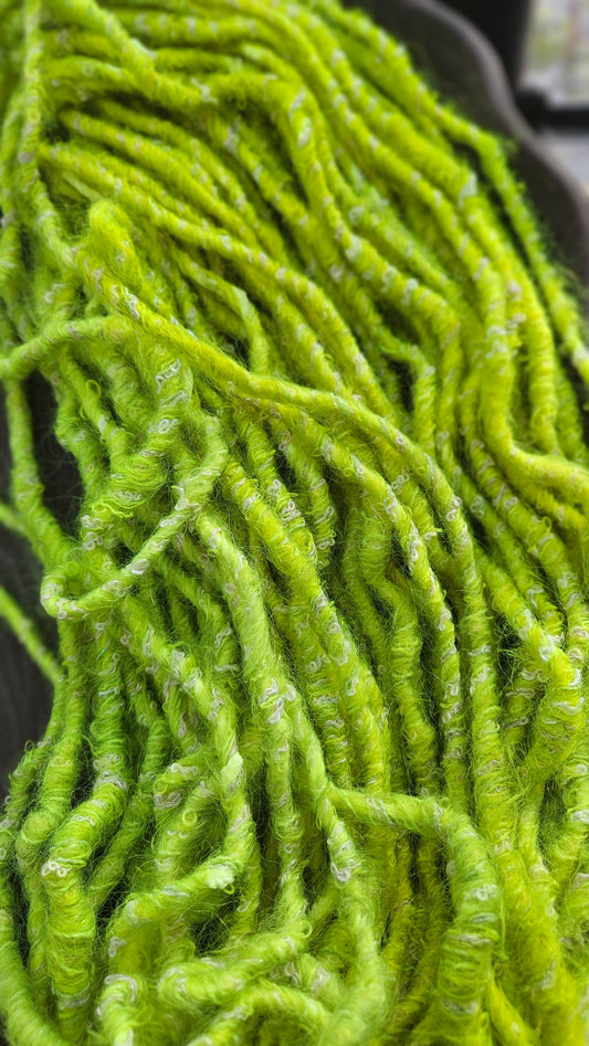 CITY LIGHTS 2 - Bulky Handspun Art Yarn XL Skein - 30 yards | 3.6 ounces | 102 grams