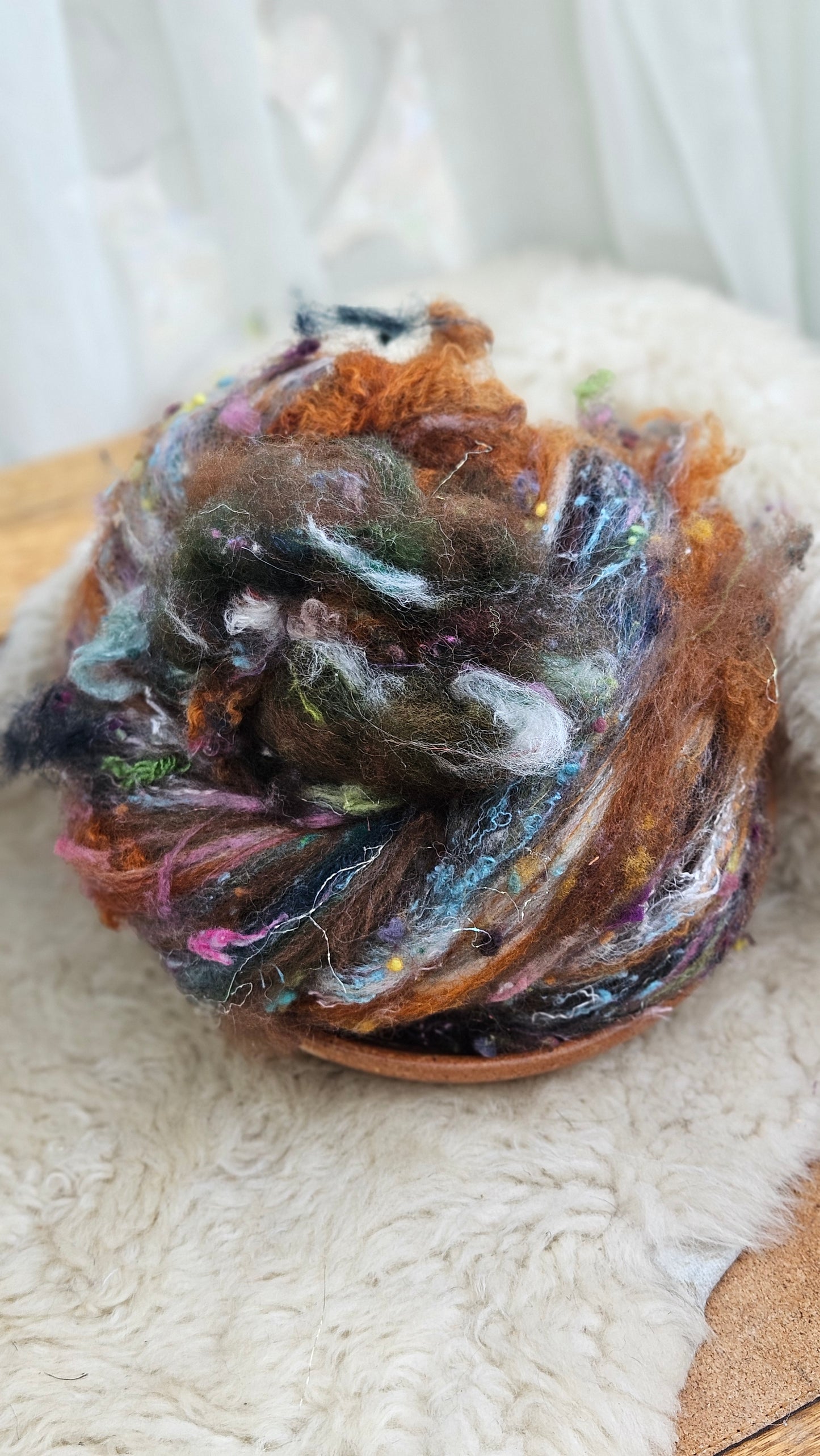 Luxe Layered Textured XL Art Batt - 240 - 4.0 ounces | 114 grams