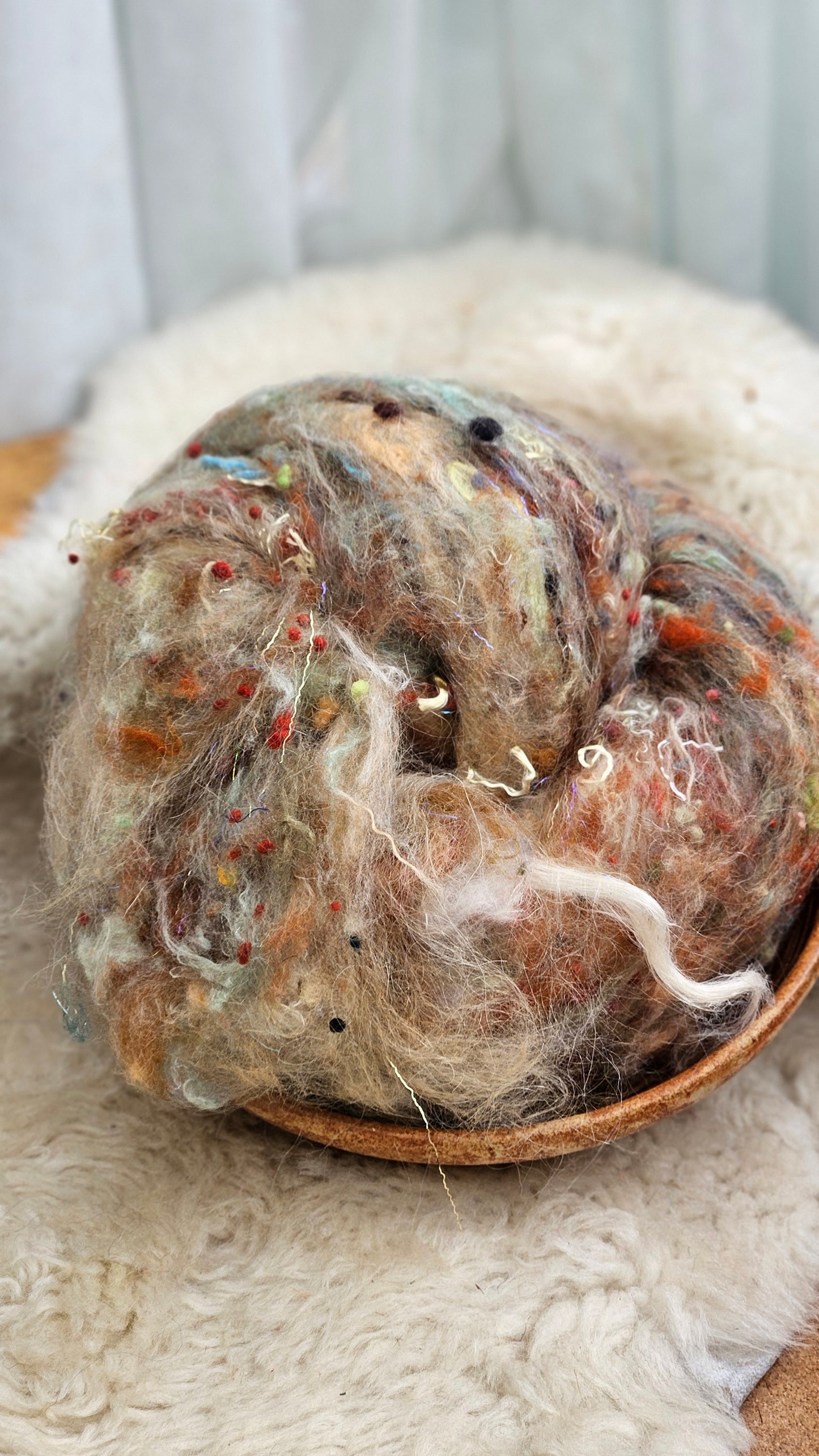 Luxe Layered Textured XL Art Batt - 209 - 3.0 ounces | 85 grams