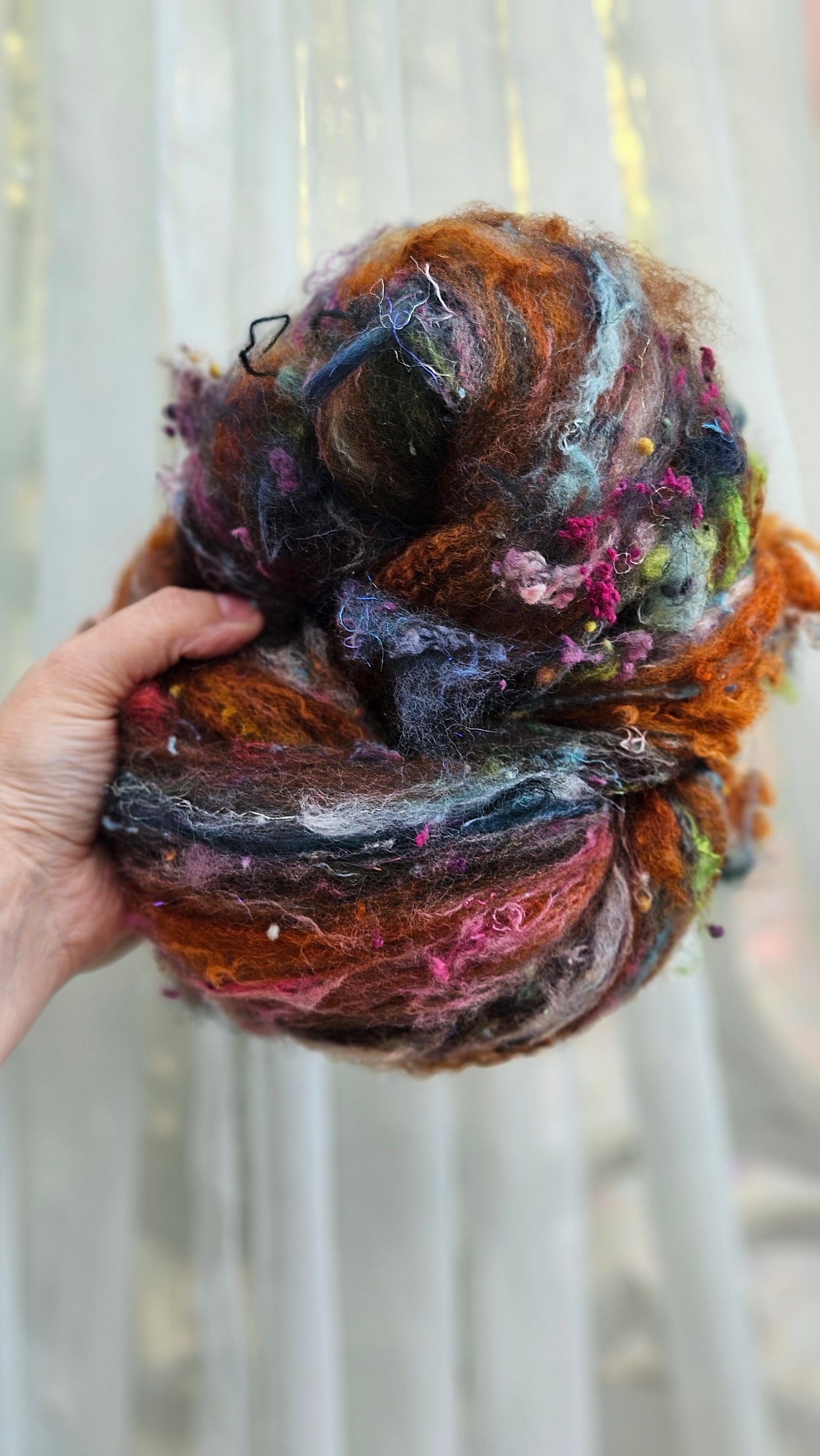 Luxe Layered Textured XL Art Batt - 240 - 4.0 ounces | 114 grams