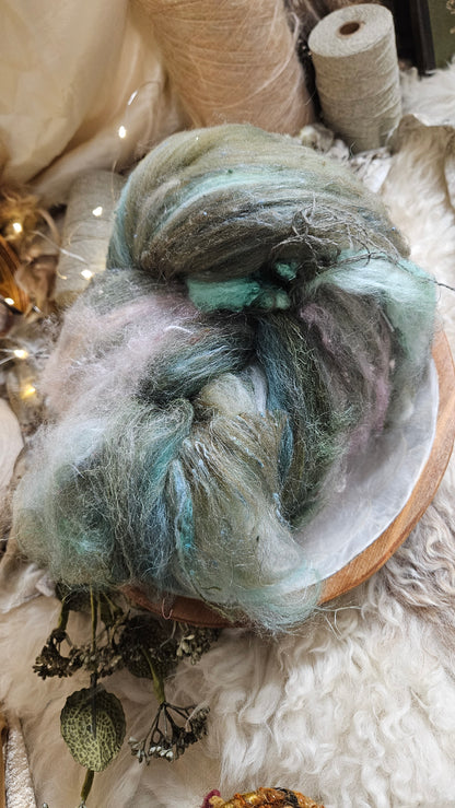 Shaniko Wool Silk Flax Neauveau Art Batt 2005 - 5.0 oz | 142 g (Copy)
